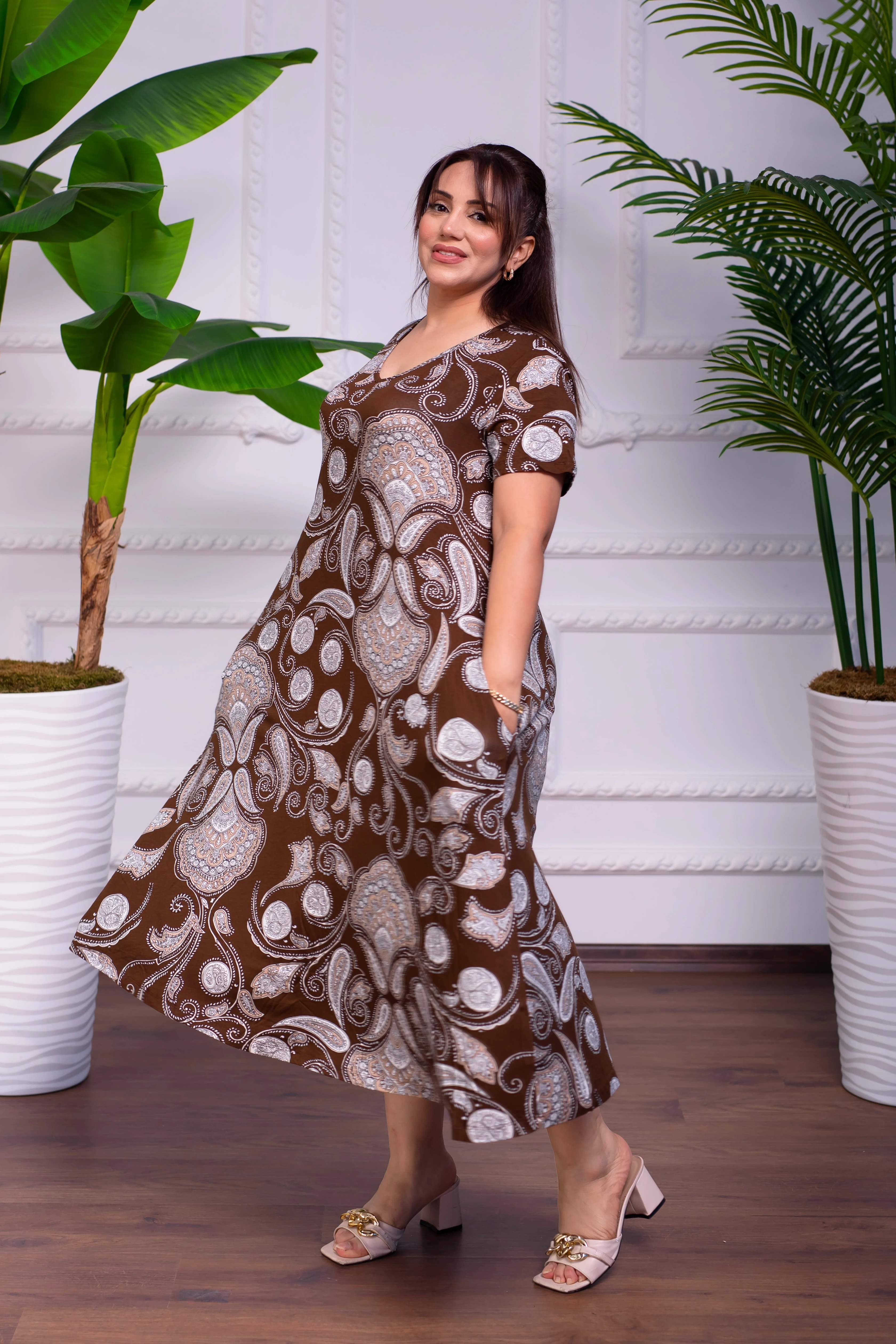 MİDİ BOY  PENYE ELBİSE