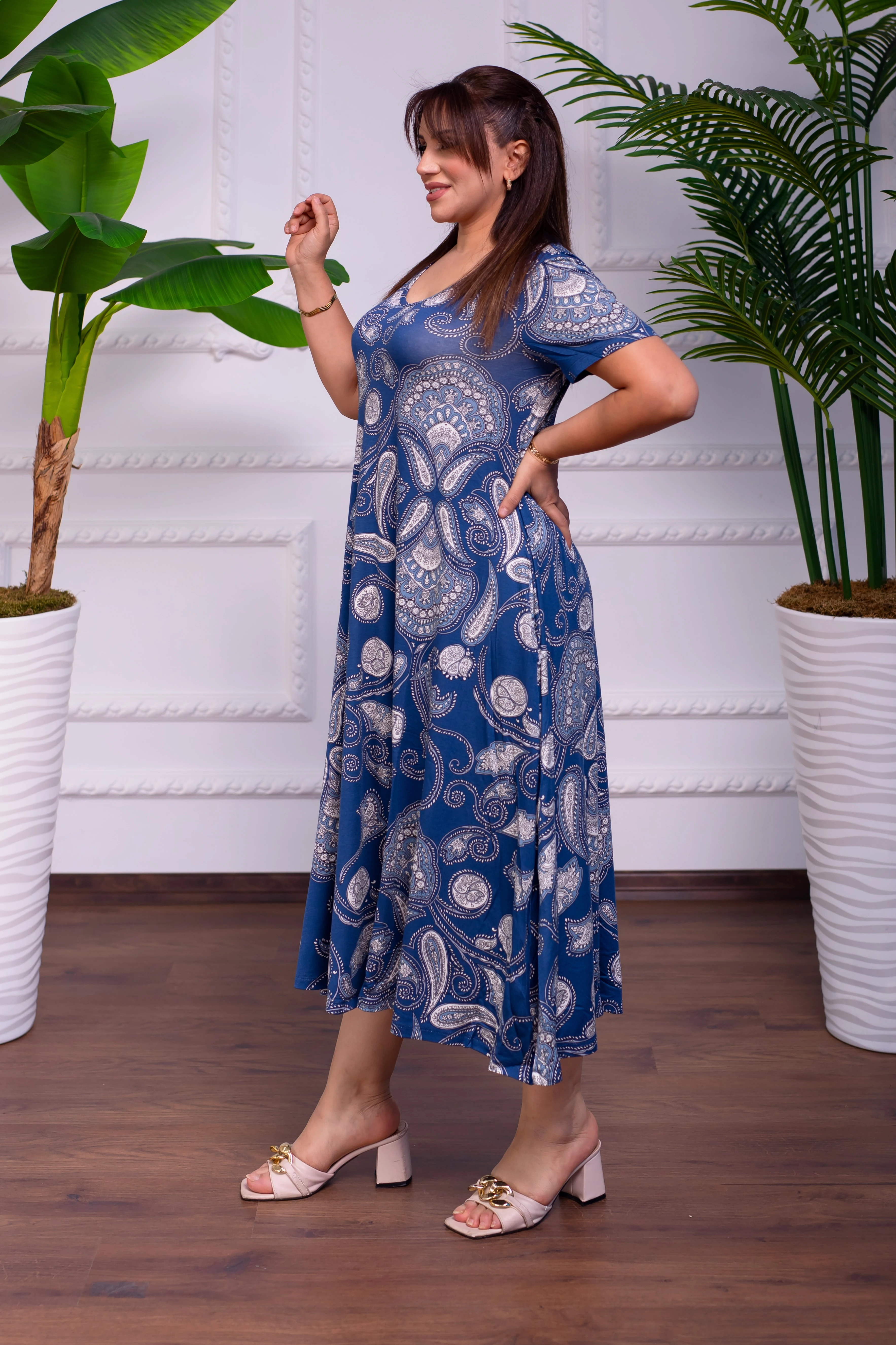 PENYE MİDİ ELBİSE