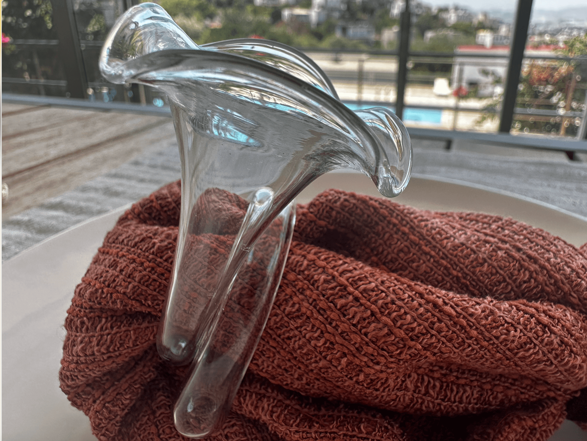 Soli Cam Peçete Yüzüğü Seti