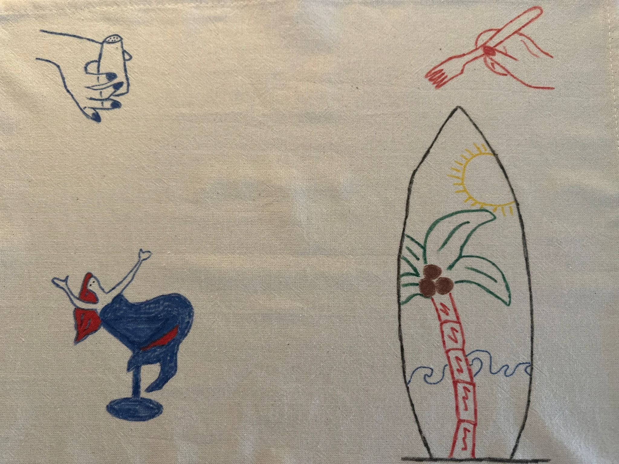 Doodles Collection Surf amerikan servis