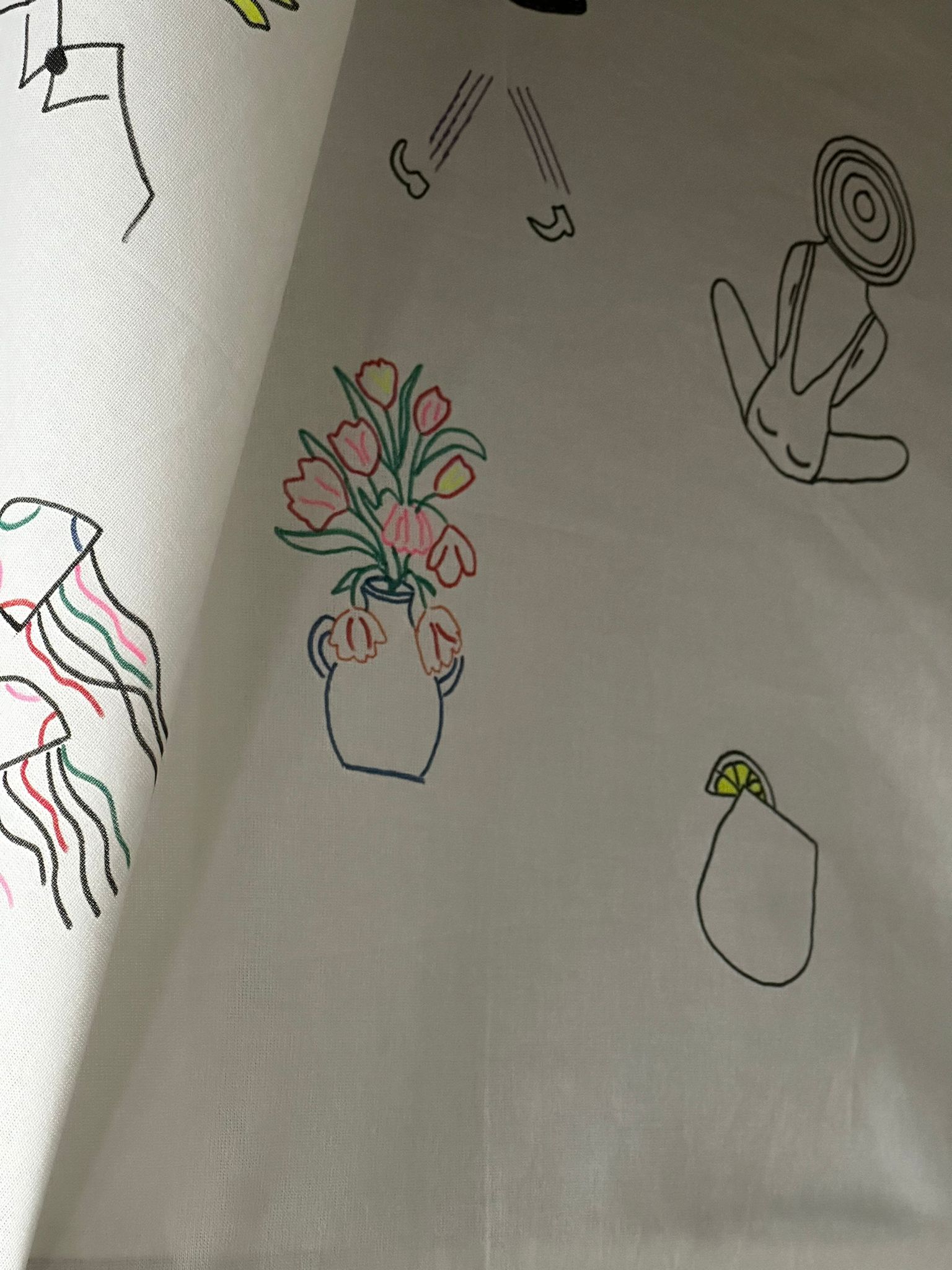 Doodles Collection - Mix & Match Masa Örtüsü