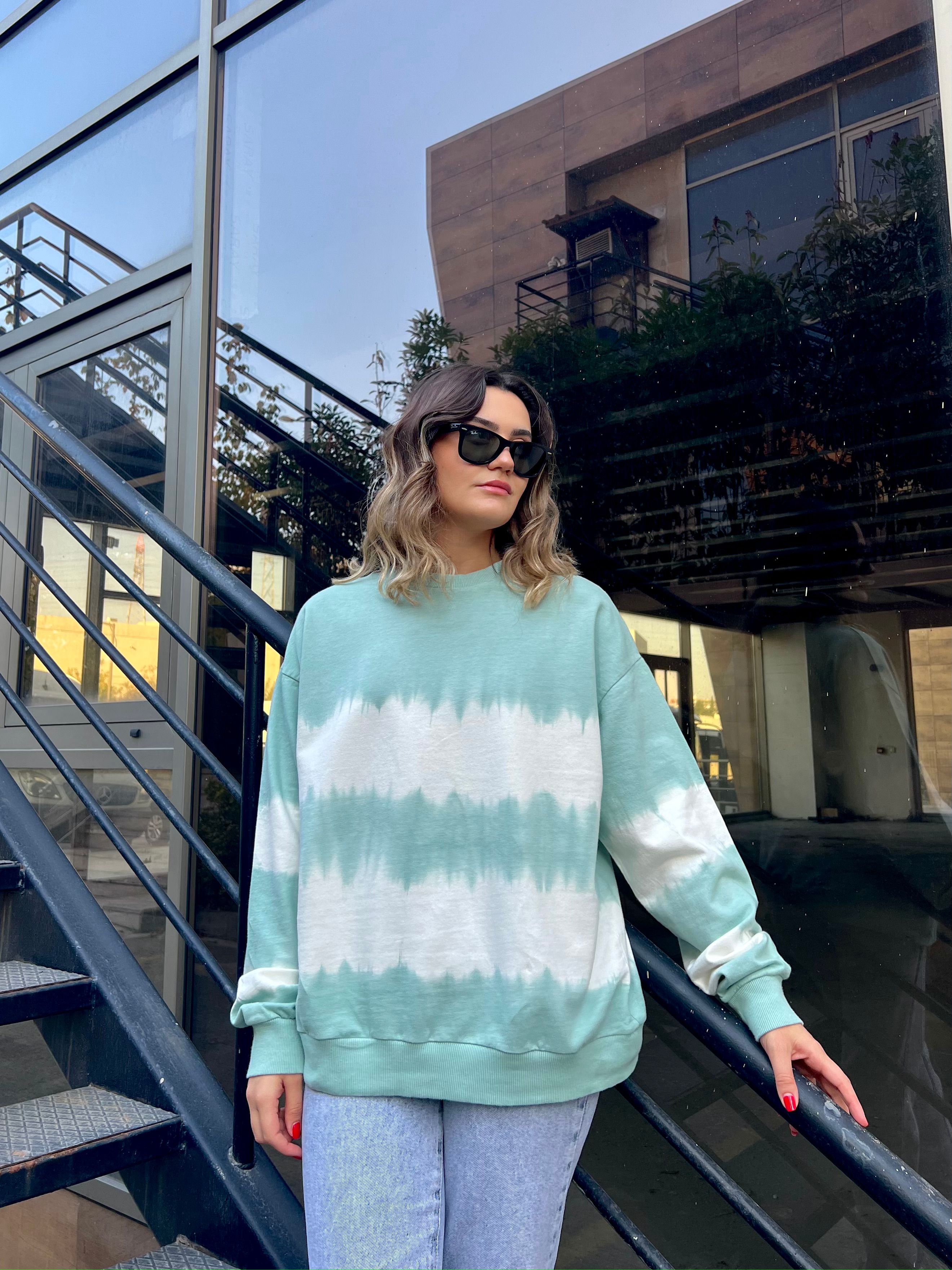 Asos Batik Oversize Sweatshirt