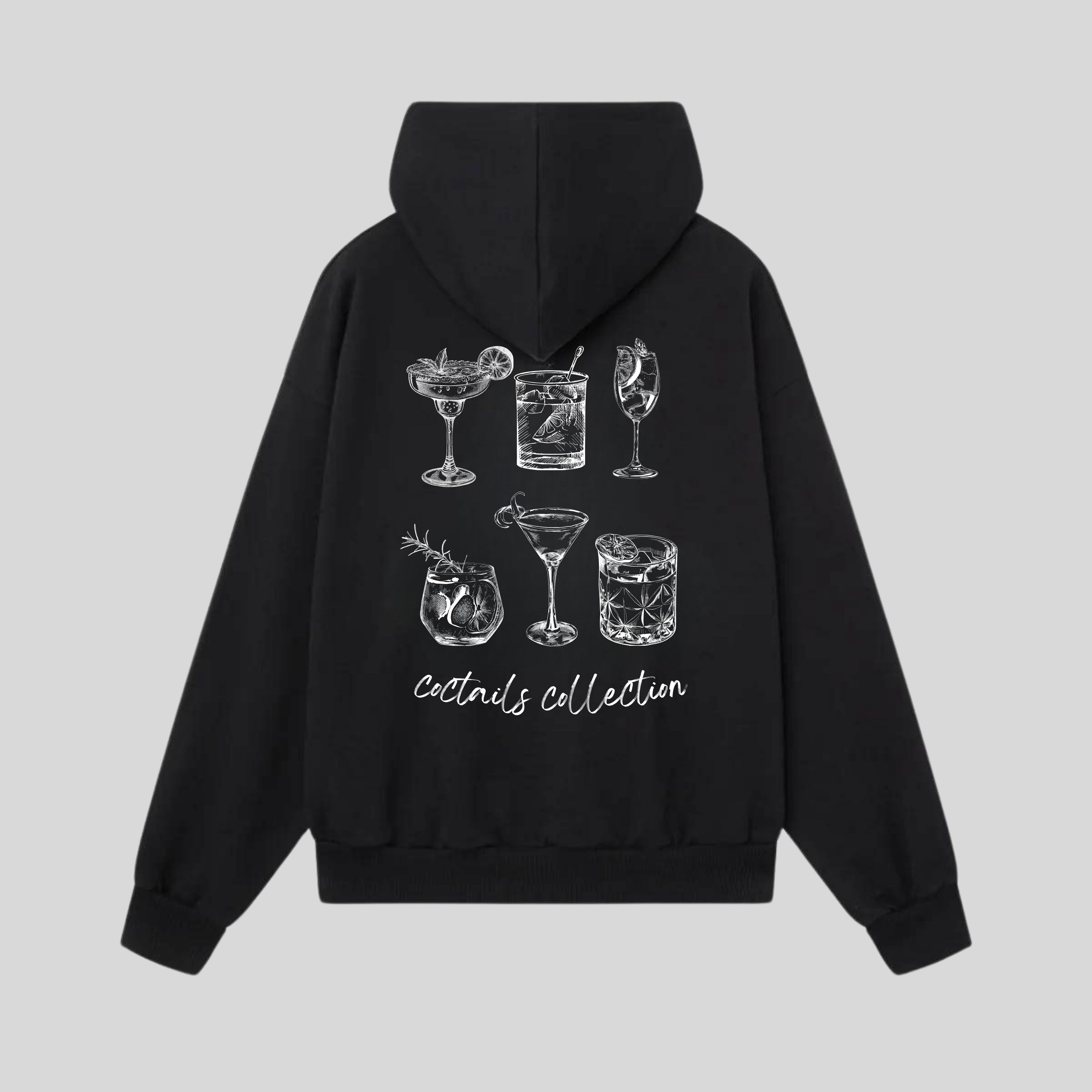 Cocktails Collection Oversize Hoodie