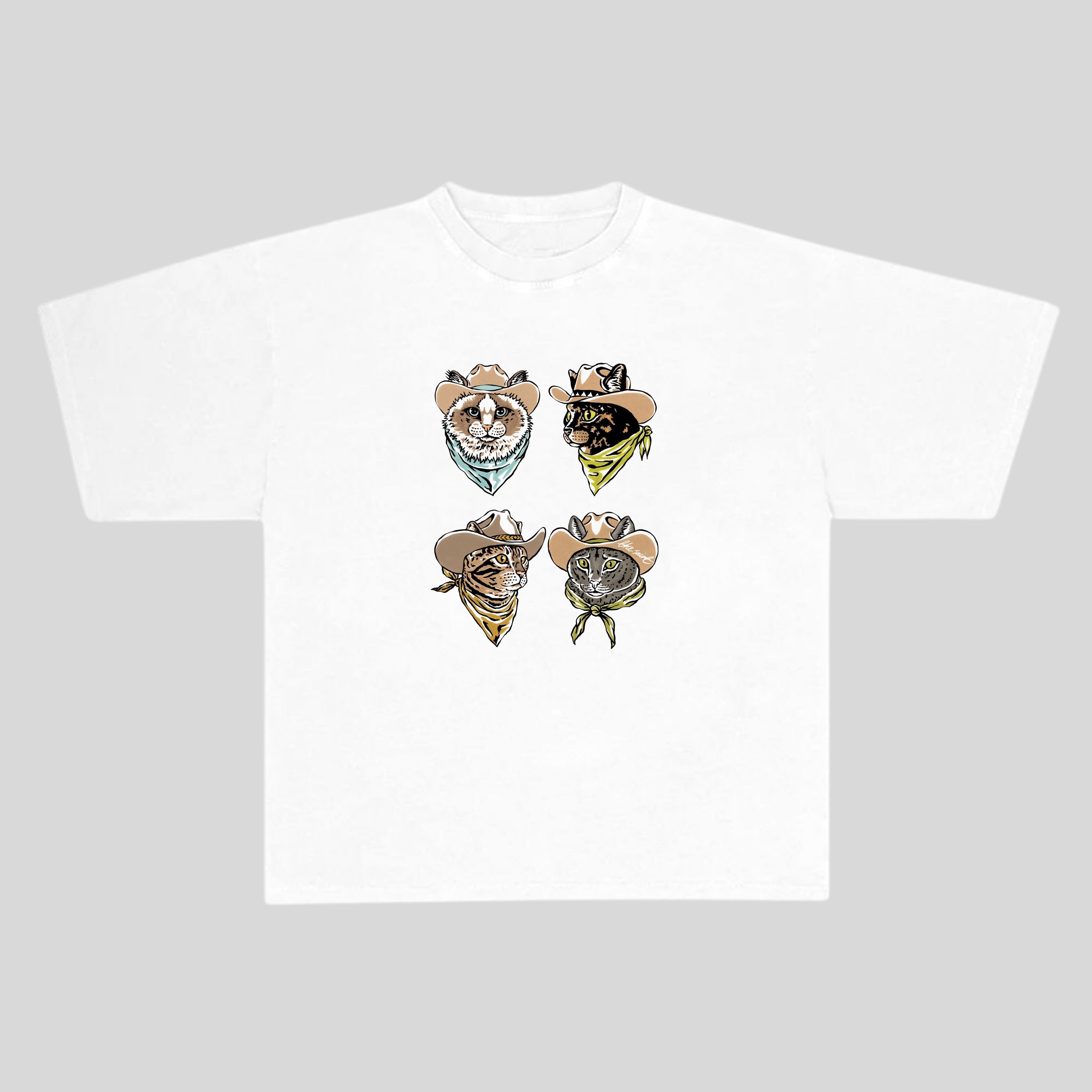 Cowboy Cats Oversize T-shirt