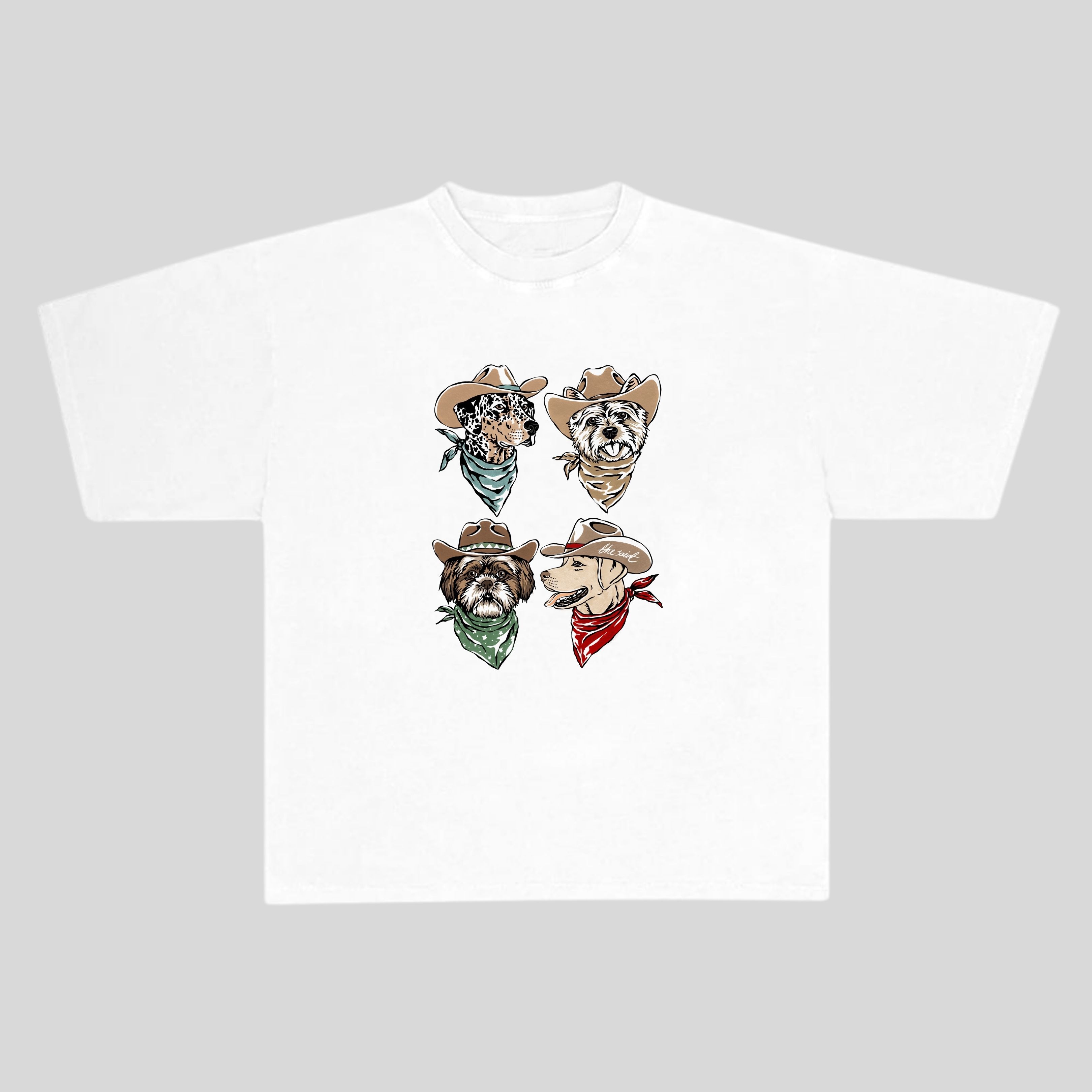 Cowboy Dogs Oversize T-shirt