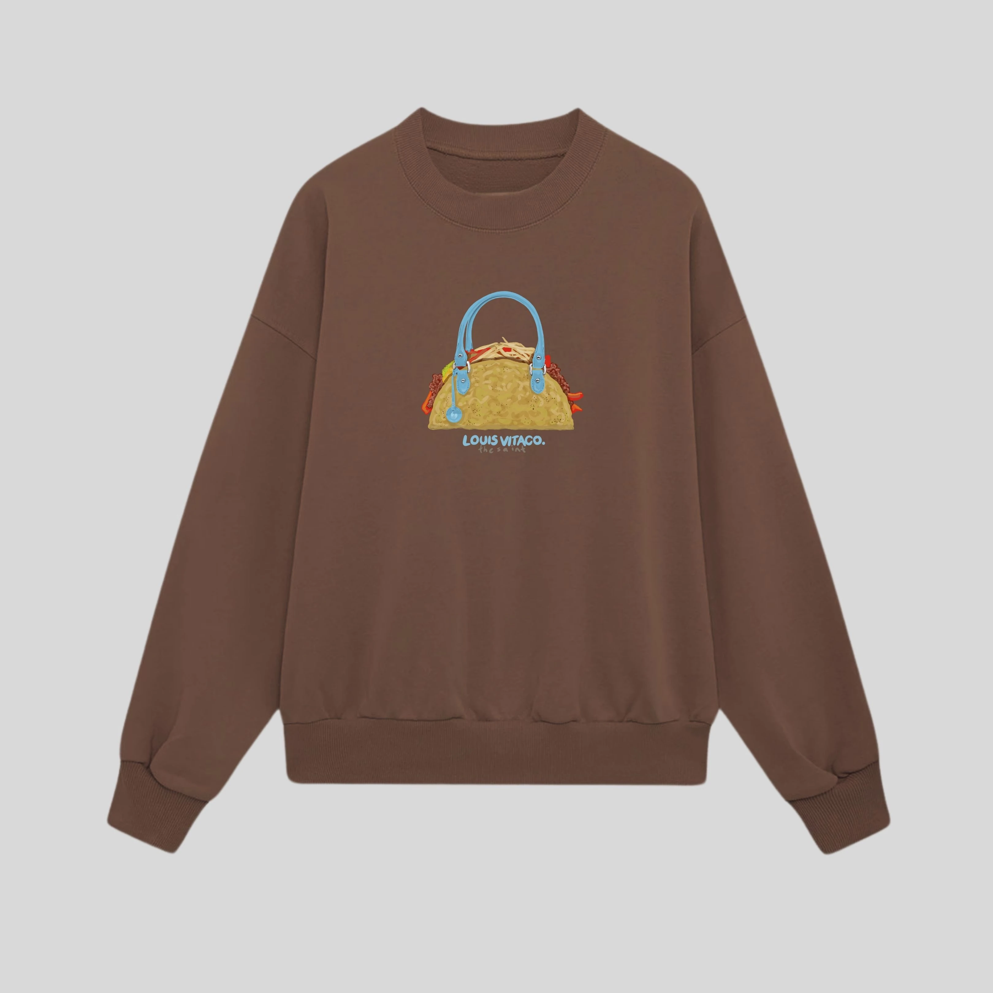 Brown Vitaco Oversize Sweatshirt