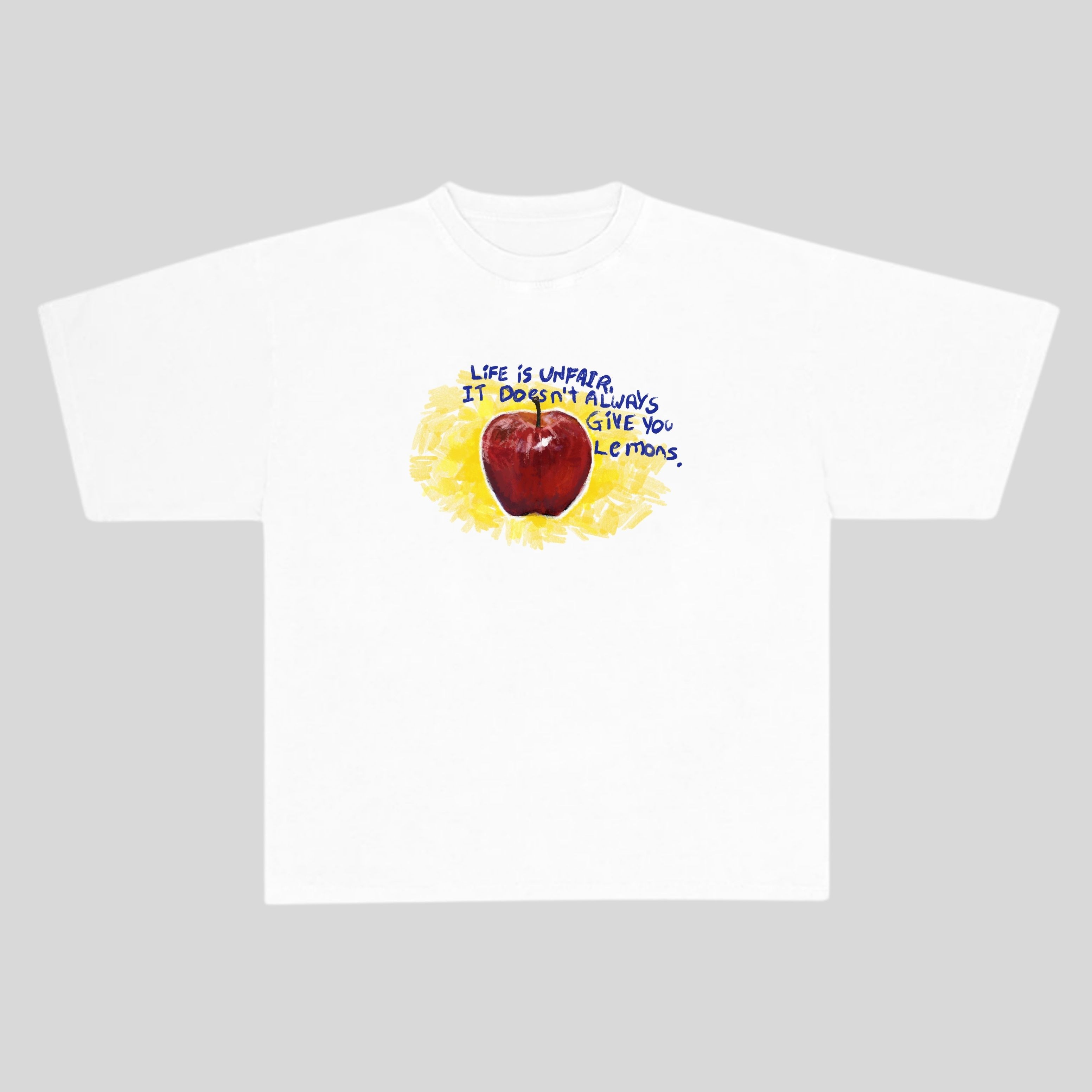 Red Apple Oversize T-shirt