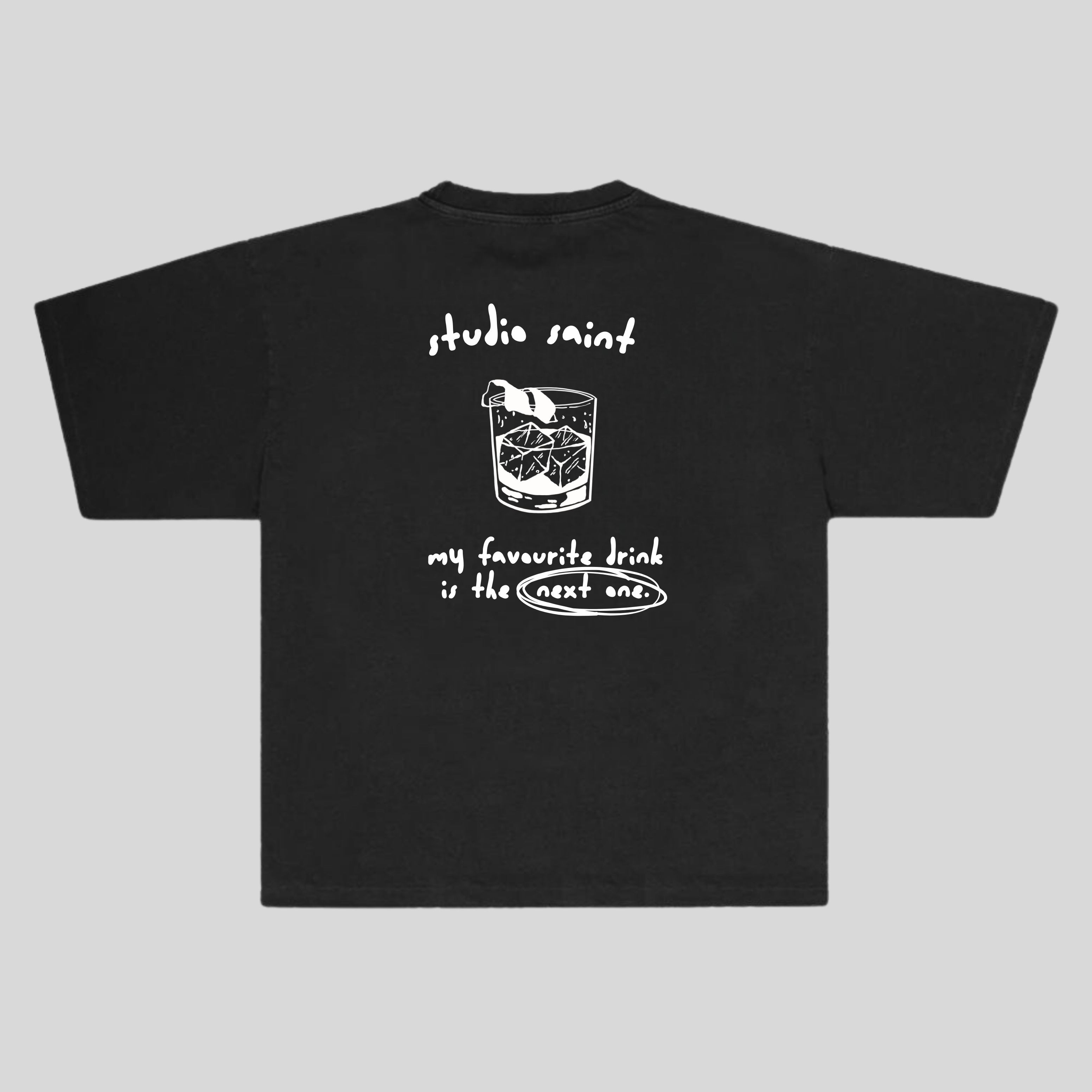 Black Next One Oversize T-shirt