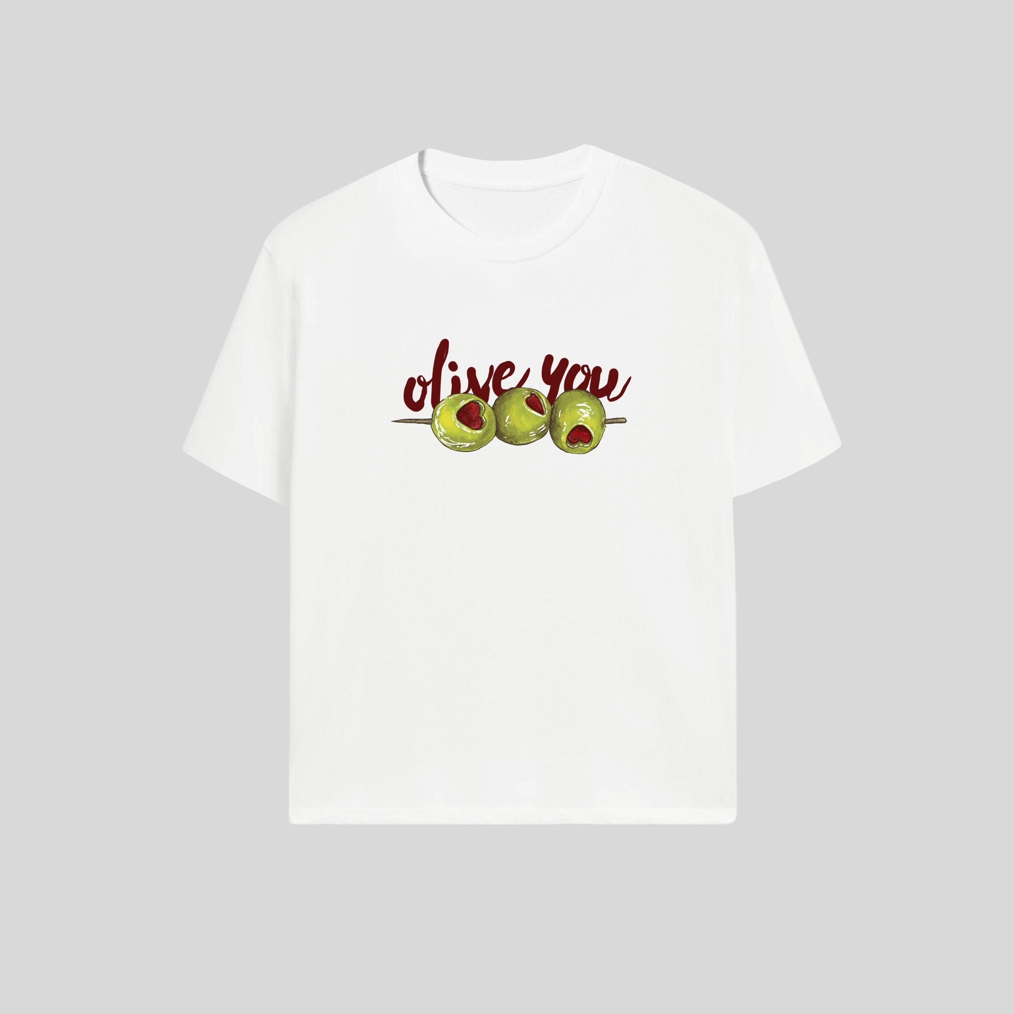 Olive You Regular Fit T-shirt