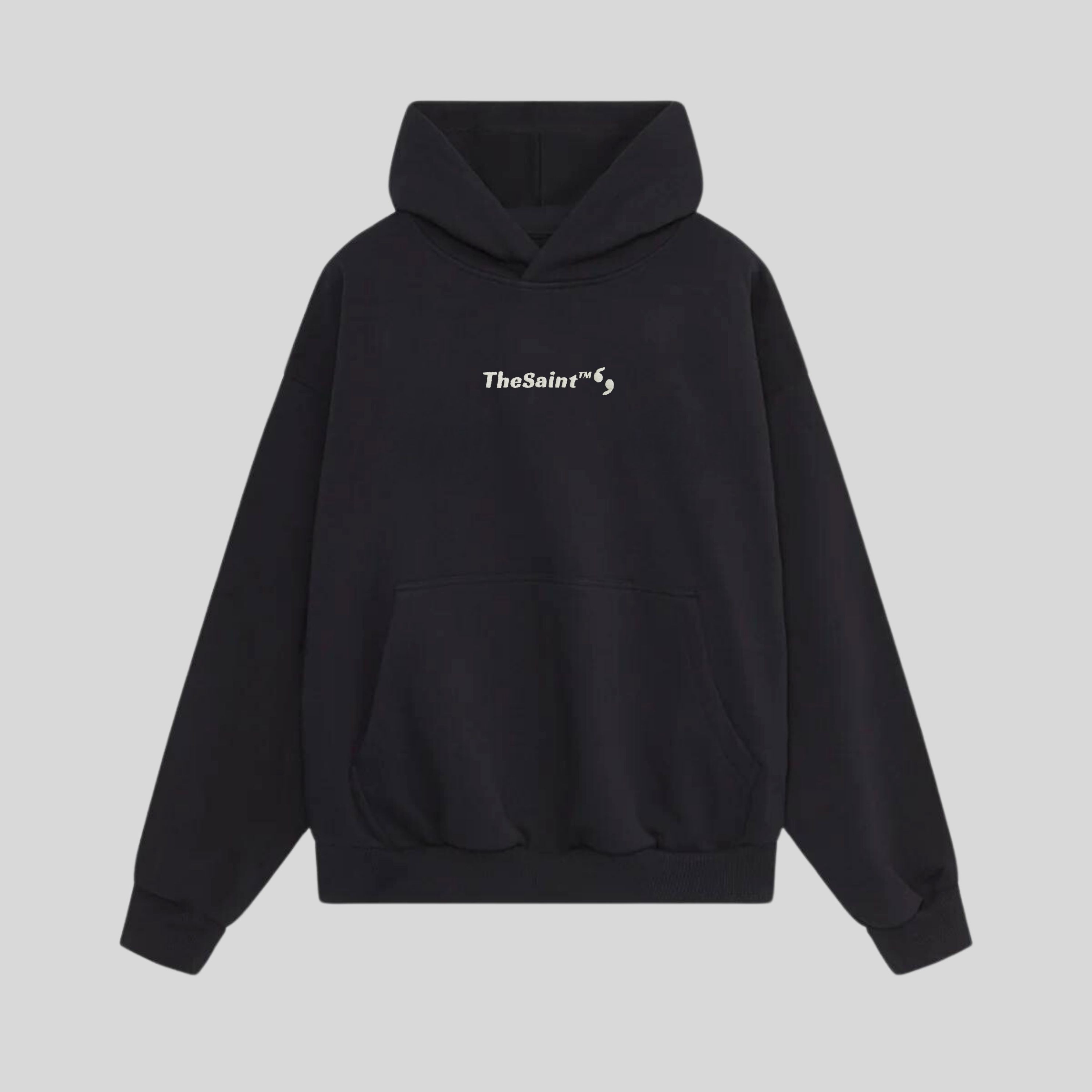 Studio Thesaint Siyah Hoodie