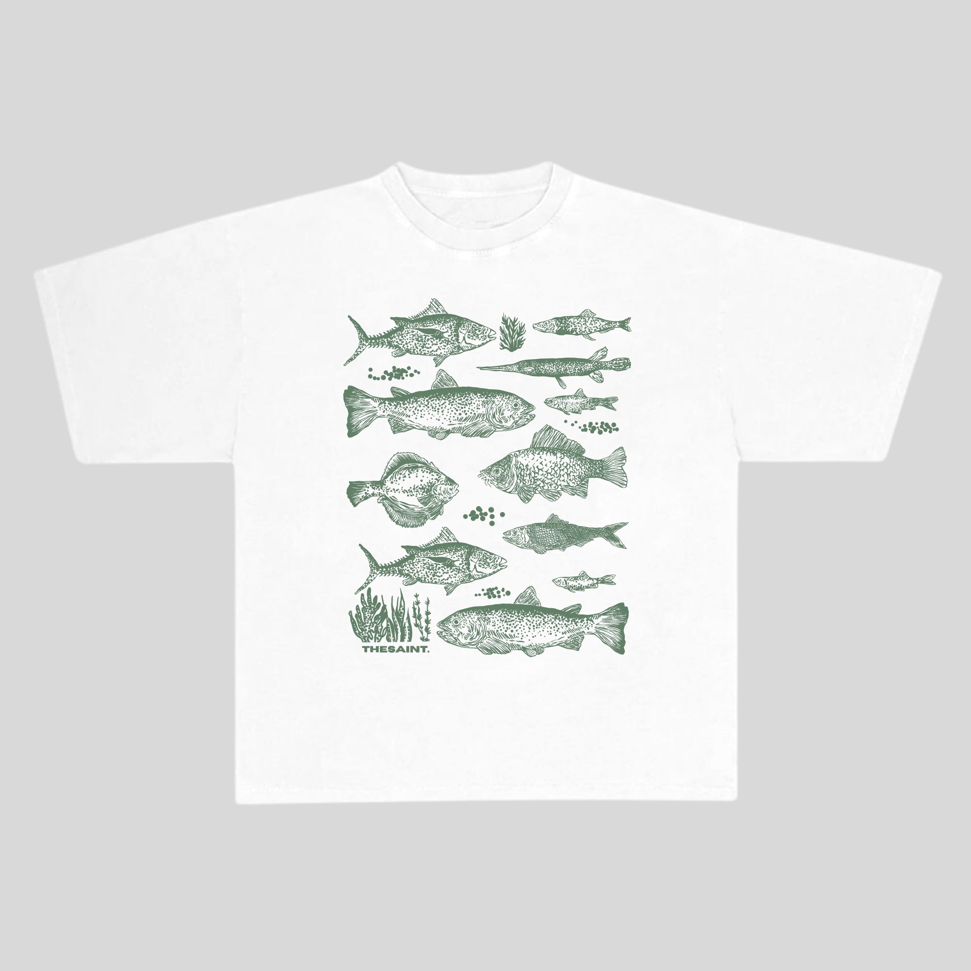 Green Ocean Oversize T-shirt