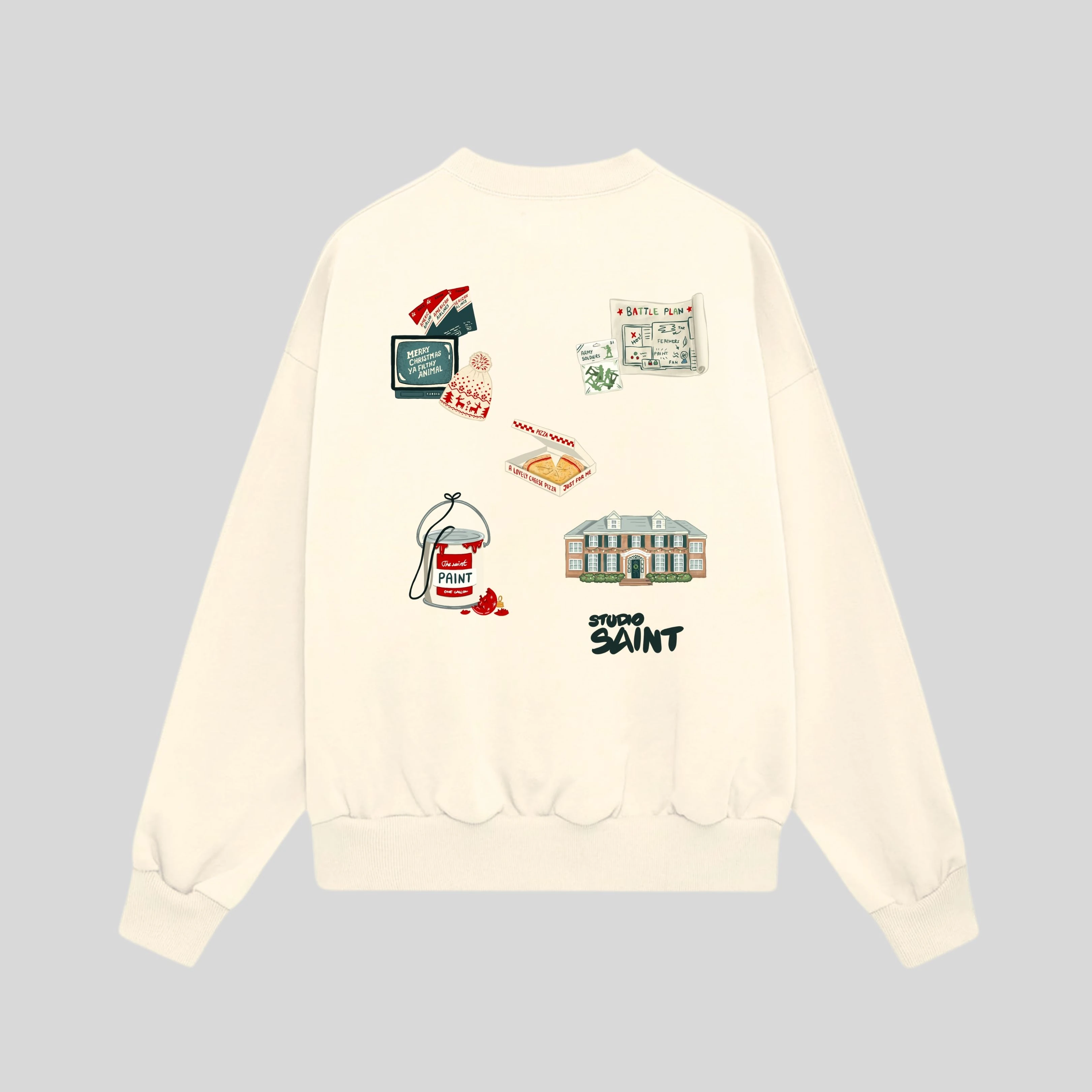 Home Alone Oversize Sweatshirt