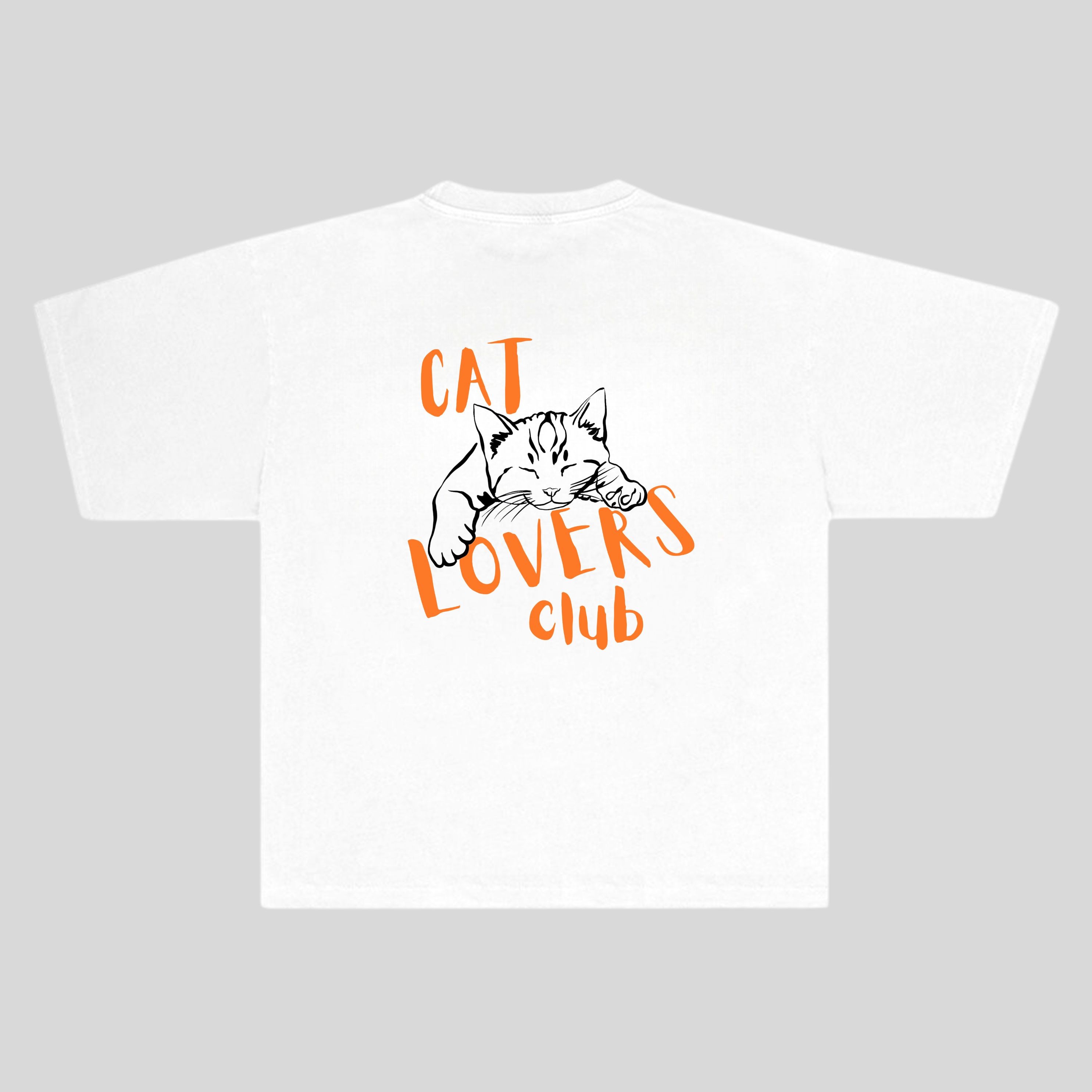 Cat Lovers Club Oversize T-shirt