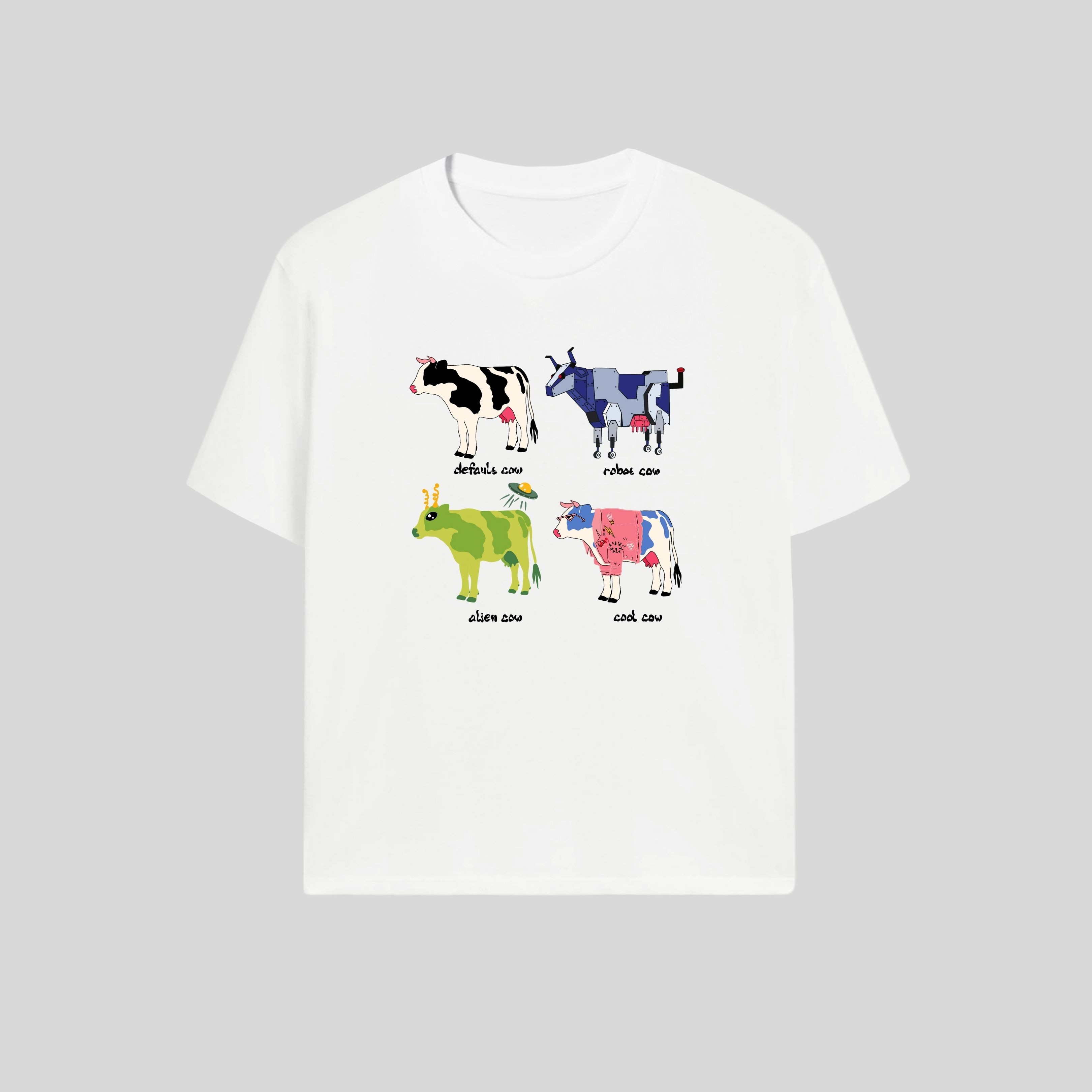 Robot Cows Regular Fit T-shirt
