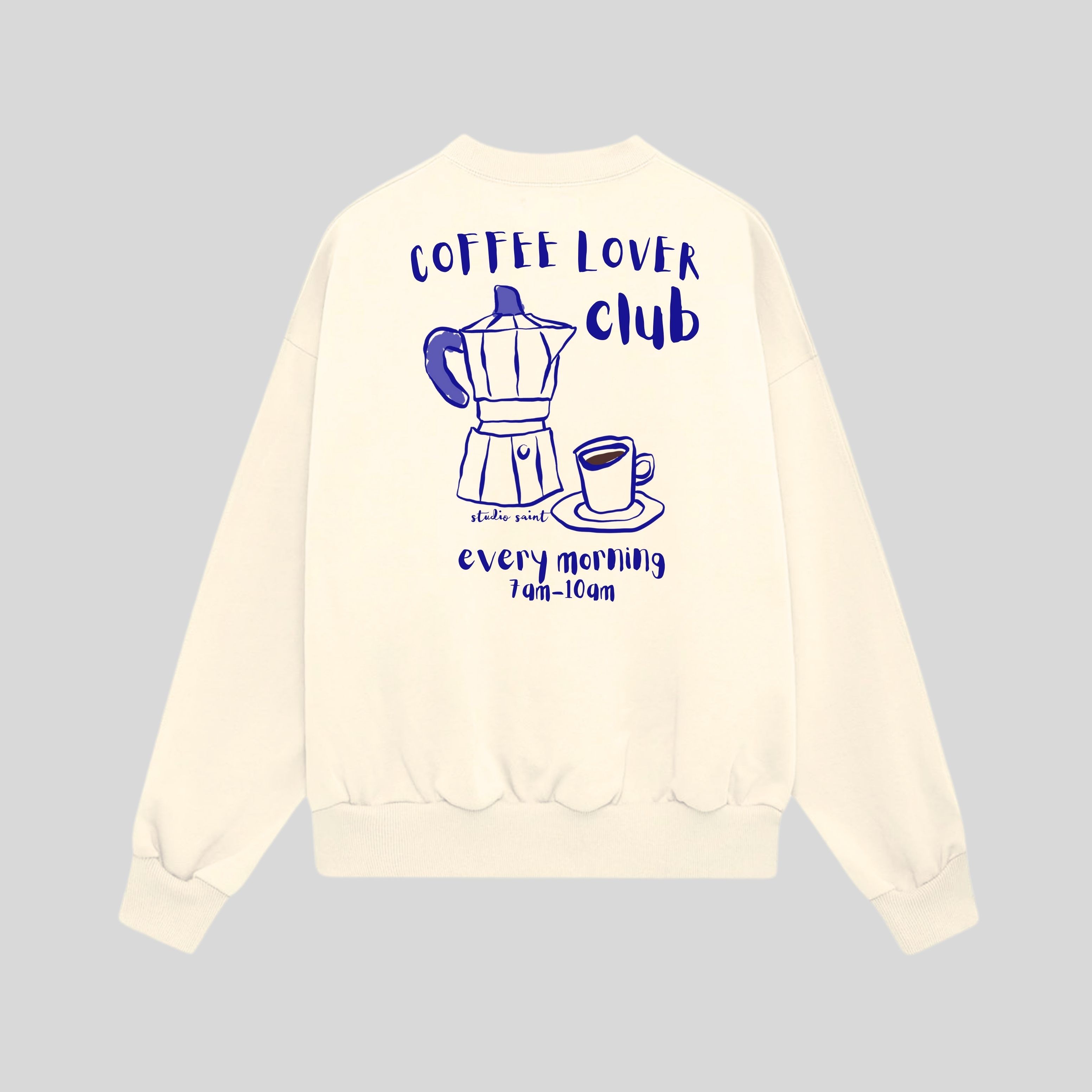 Coffee Lover Club Sweatshirt