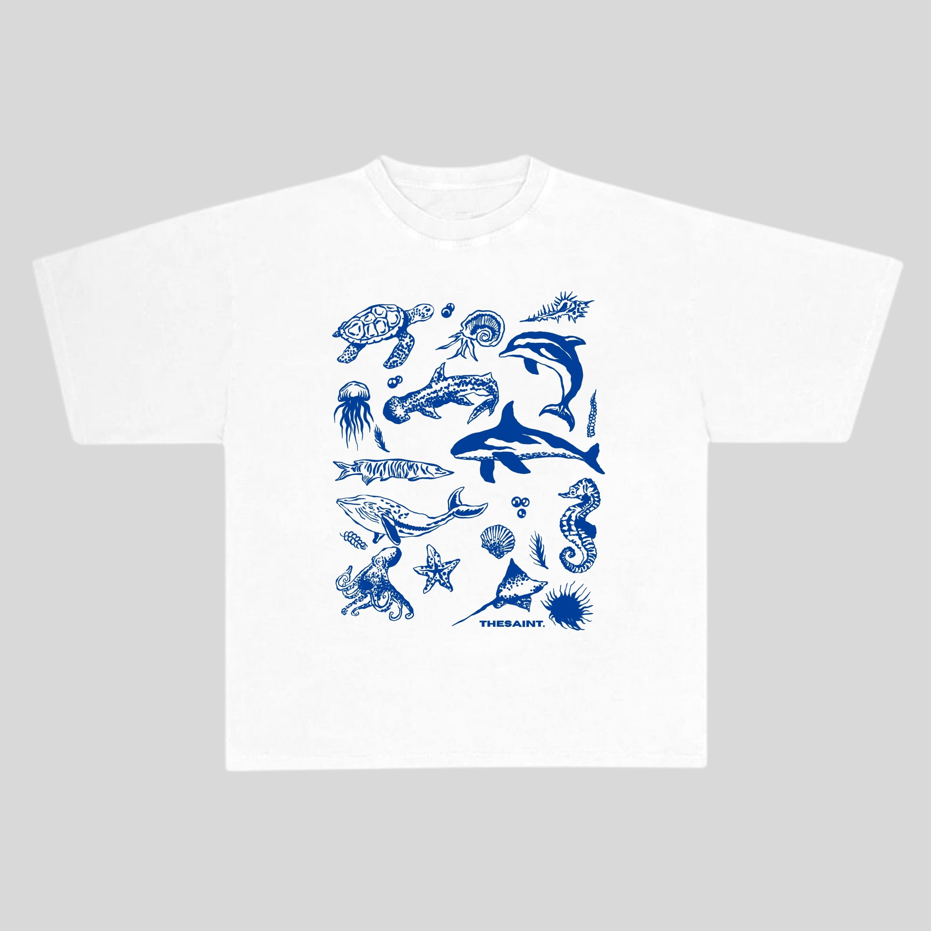 Blue Ocean Oversize T-shirt