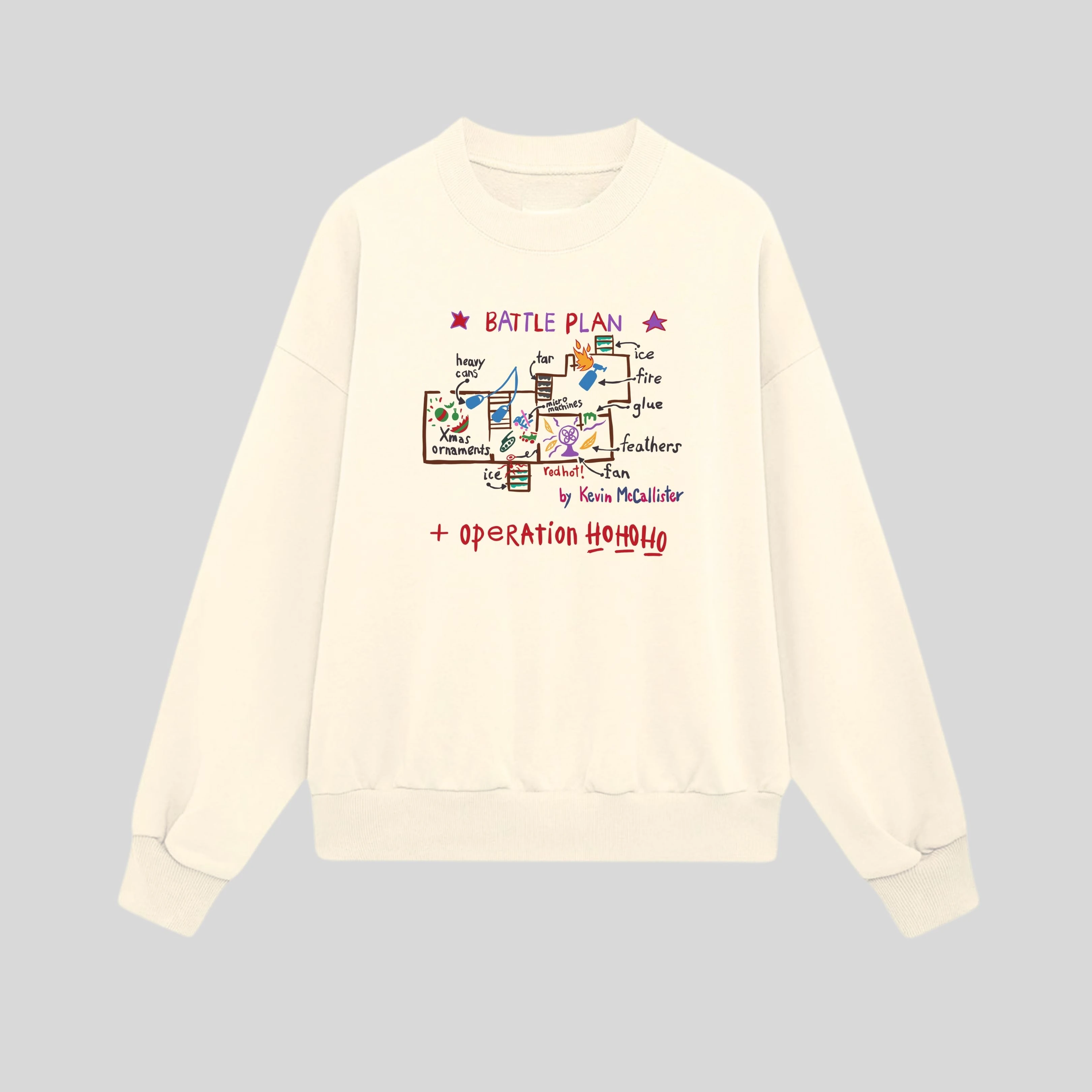 Battle Plan Oversize Sweatshirt