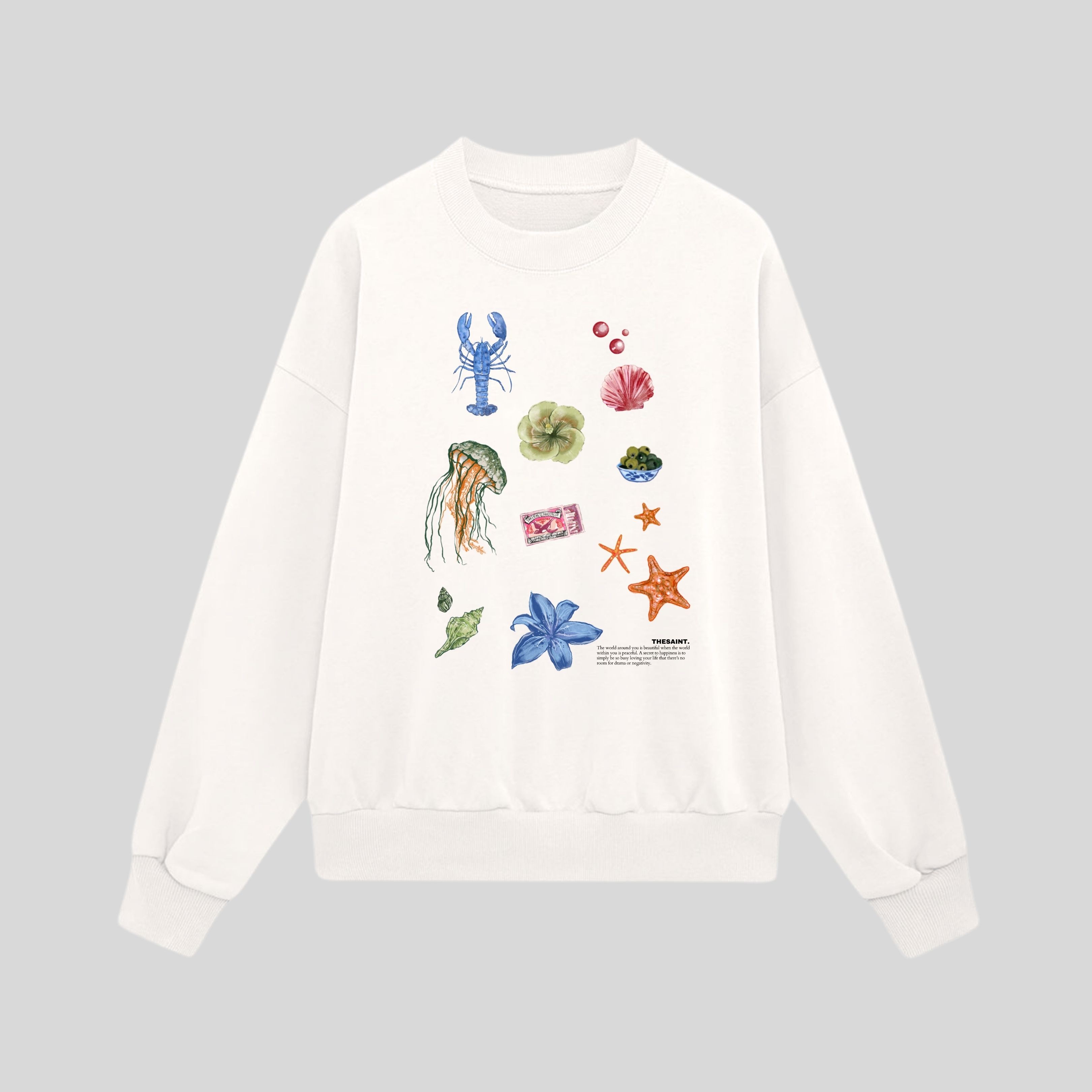 Peaceful Oversize Sweatshirt