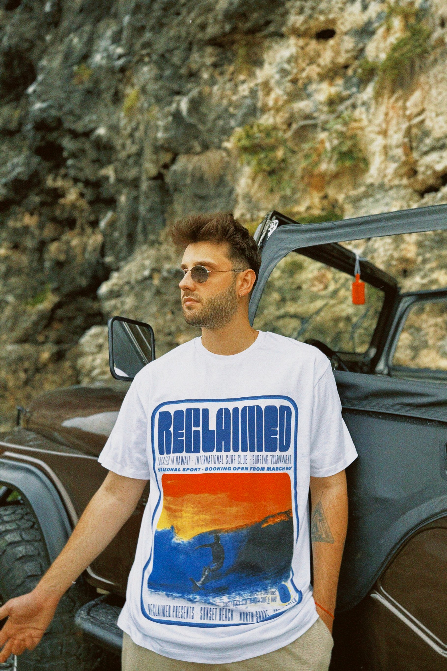 Reclamied Vintage Sunset Oversize T-shirt