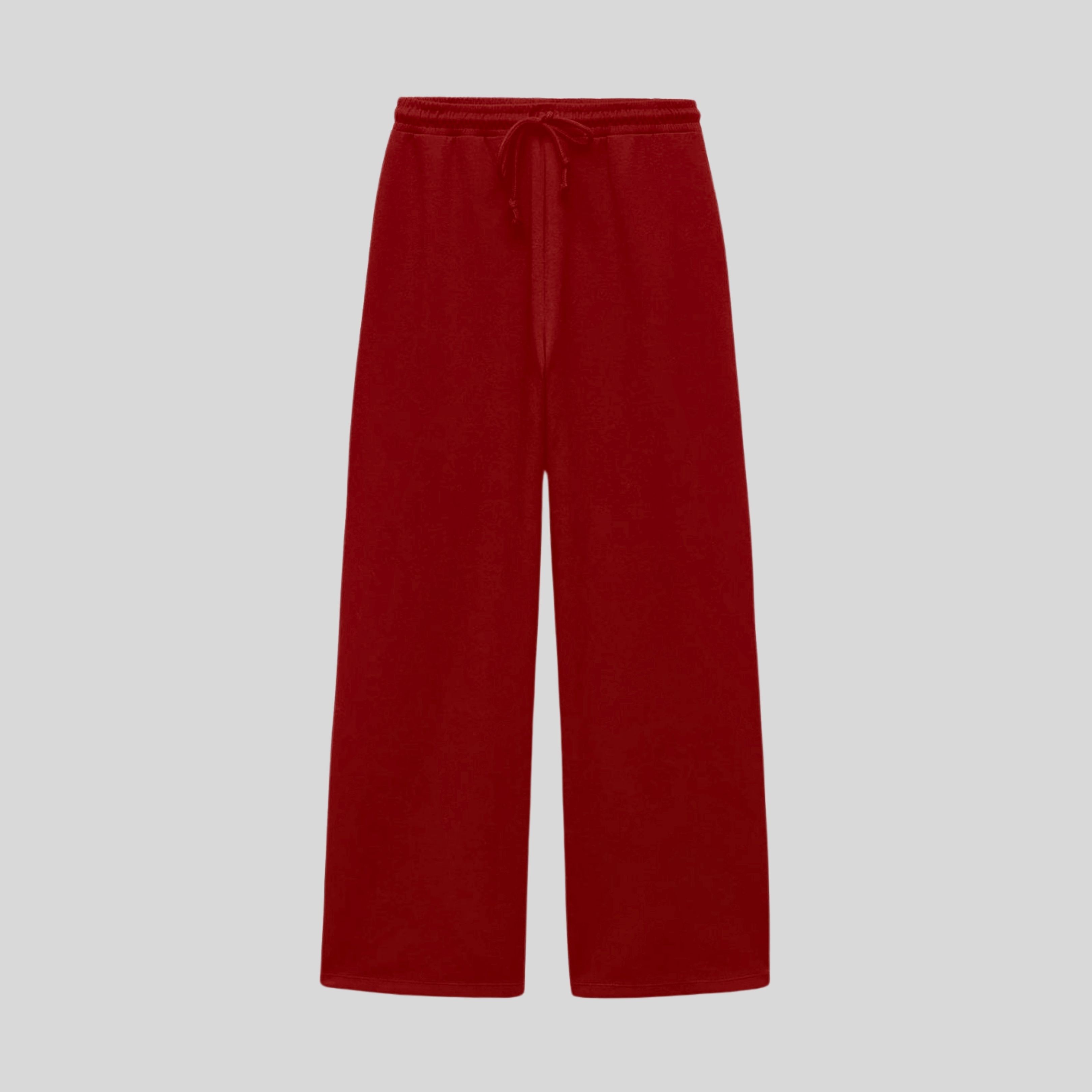 Red Oversize Fit Sweatpant