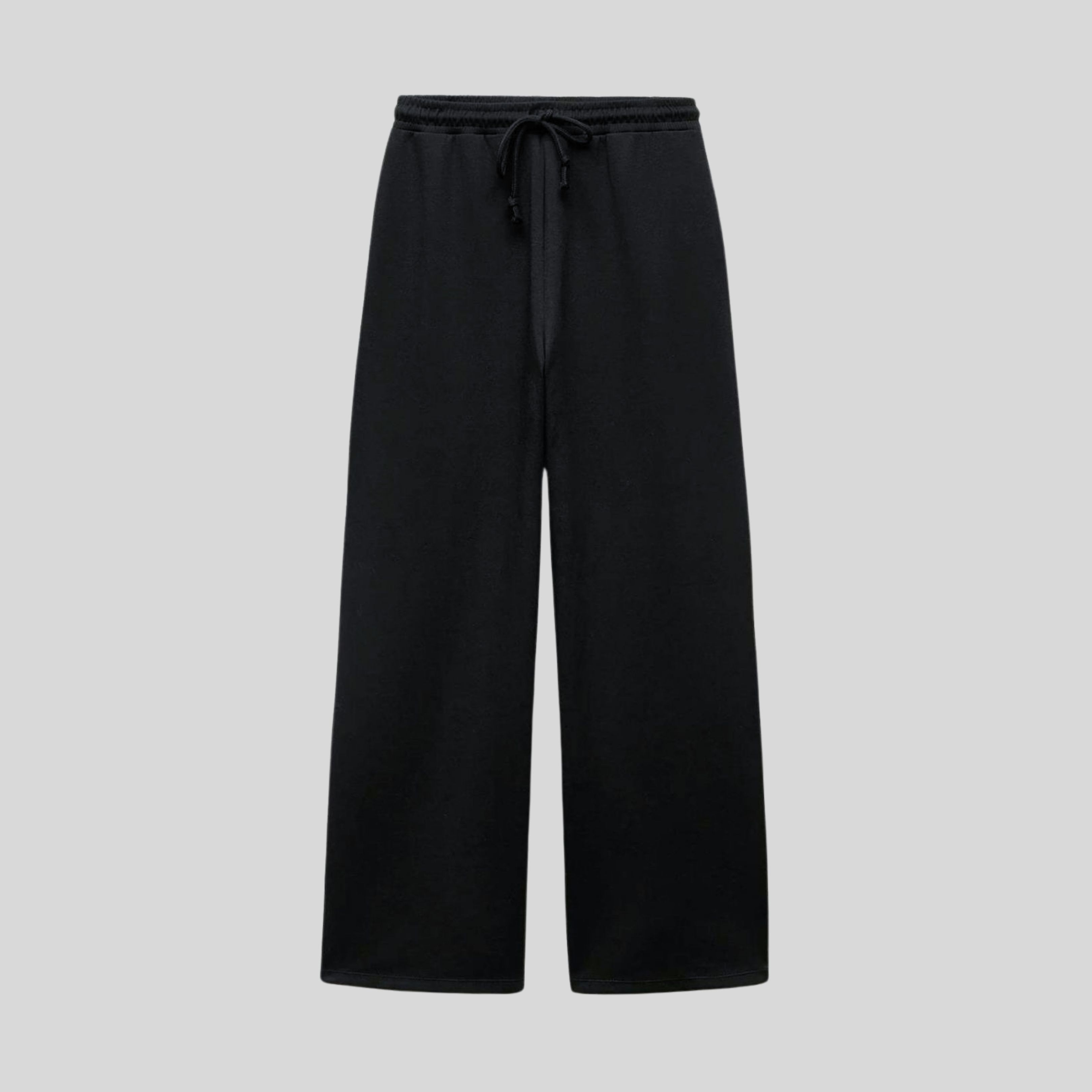 Black Oversize Fit Sweatpant