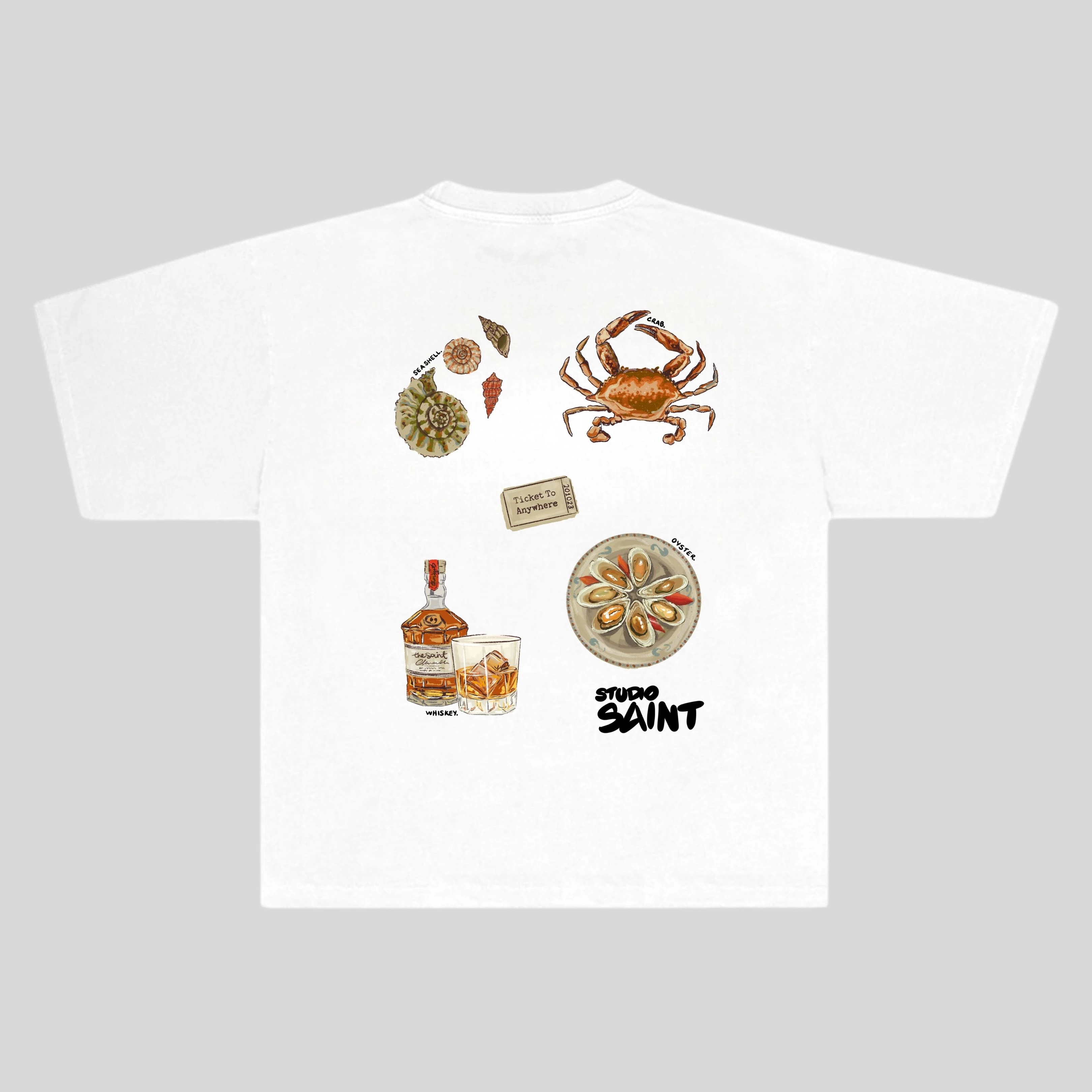 Whiskey Oversize T-shirt