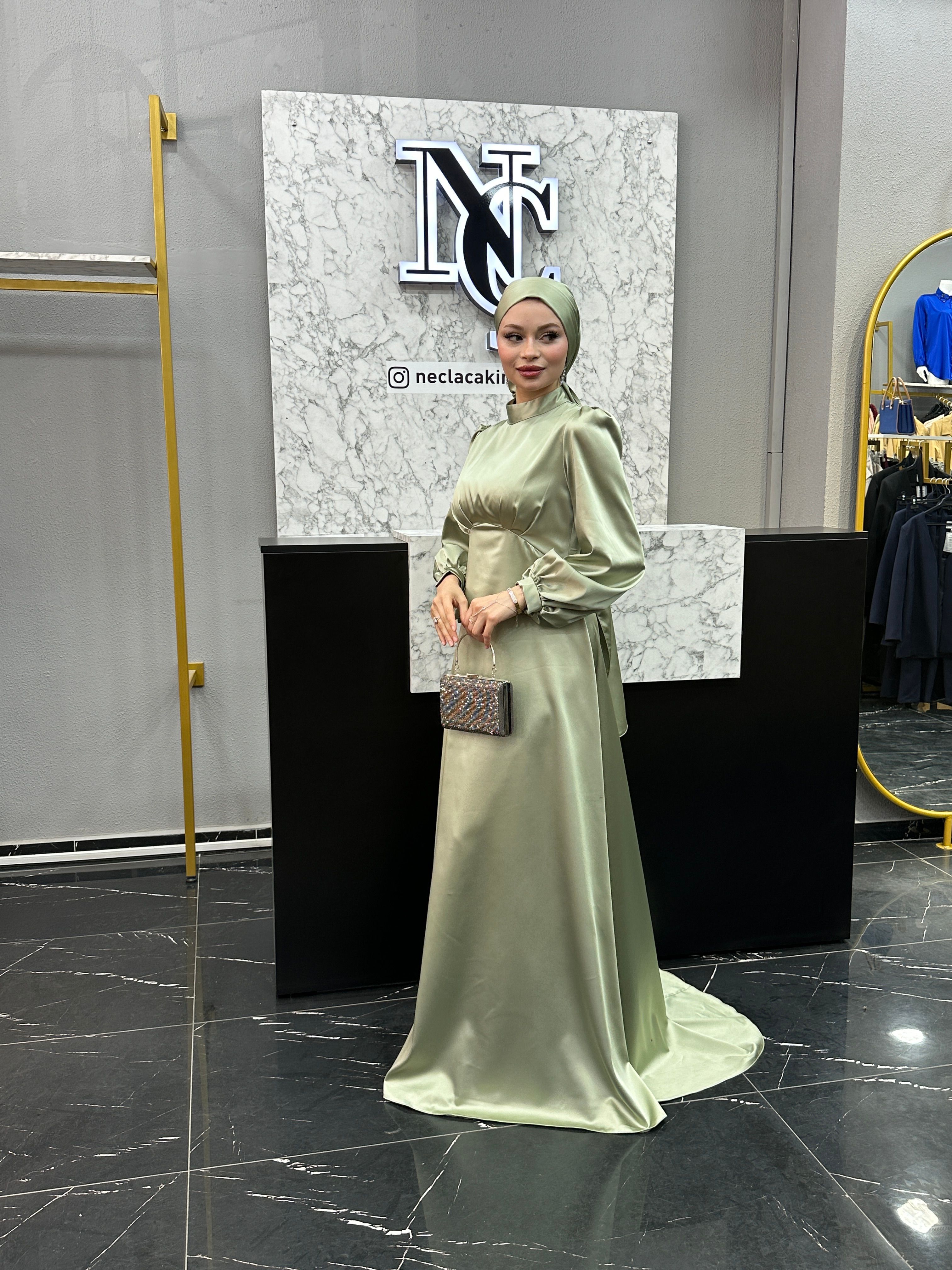 NARİN ABİYE ELMA YEŞİLİ