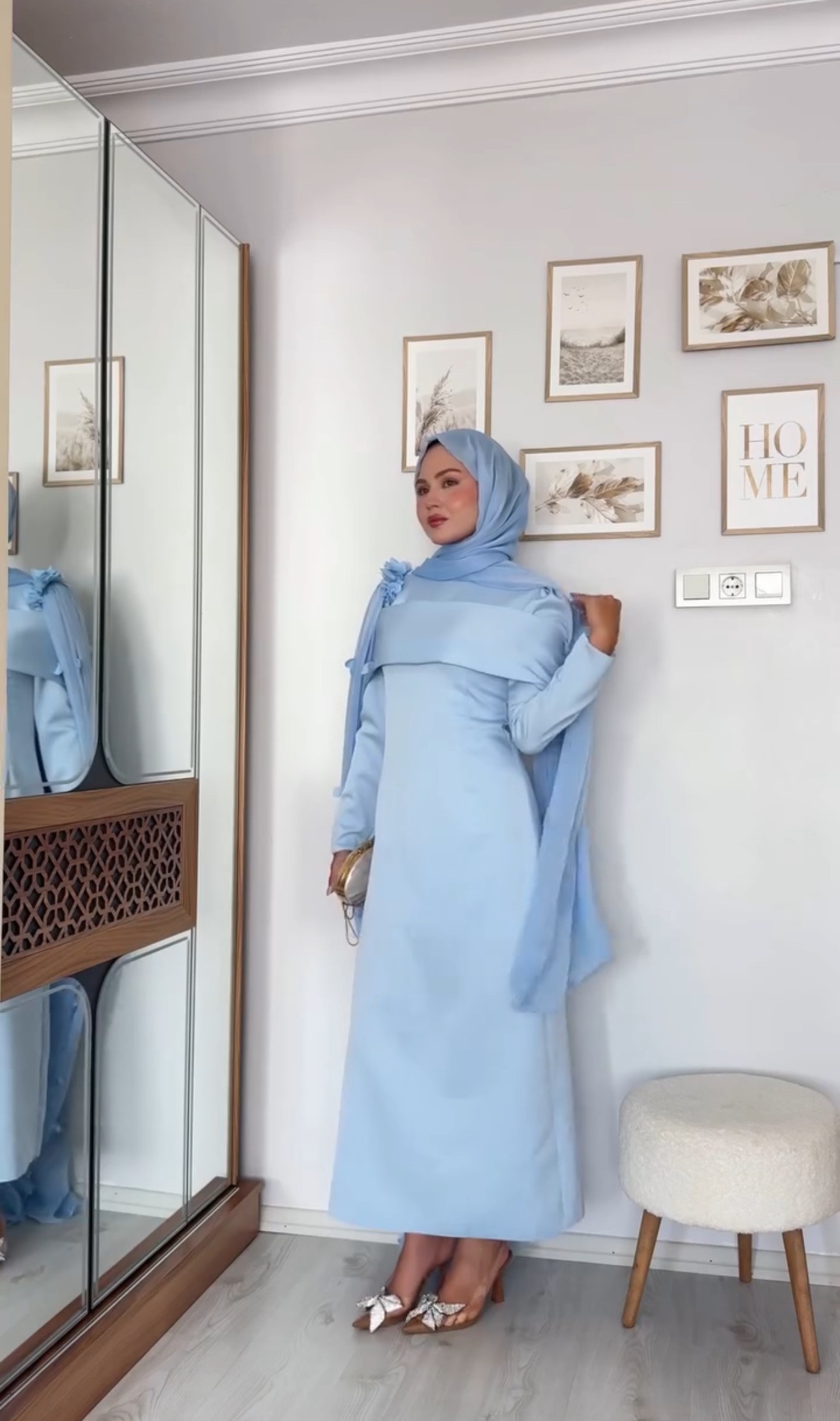 ASEL ŞAL BEBE MAVİSİ 