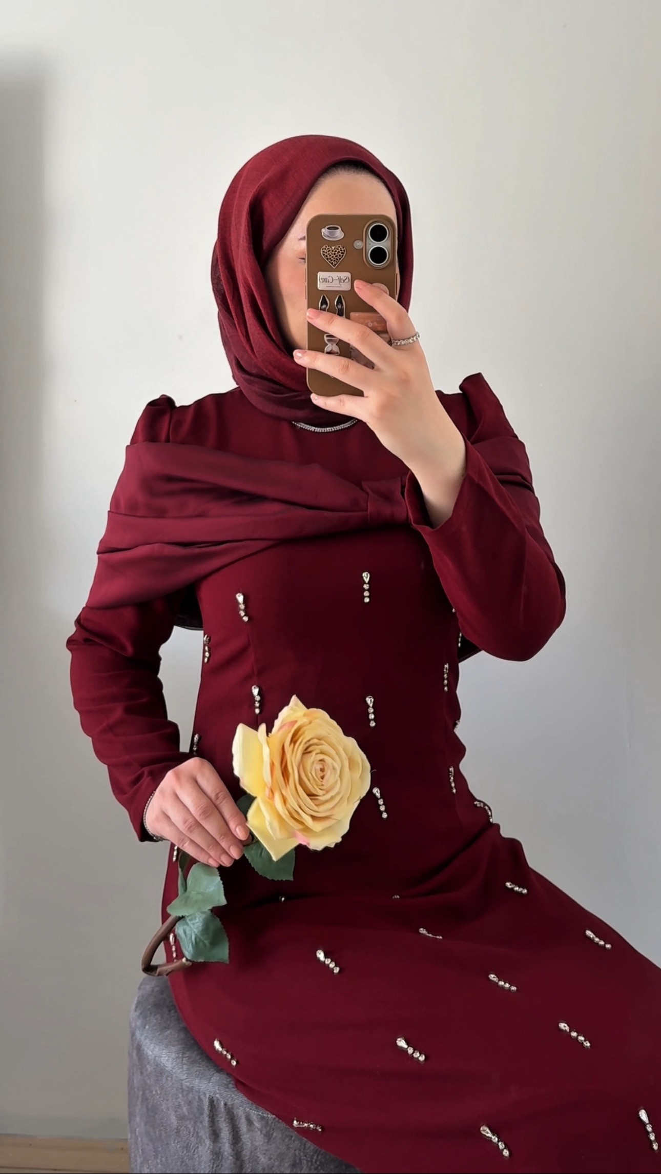 ARYA ABİYE BORDO