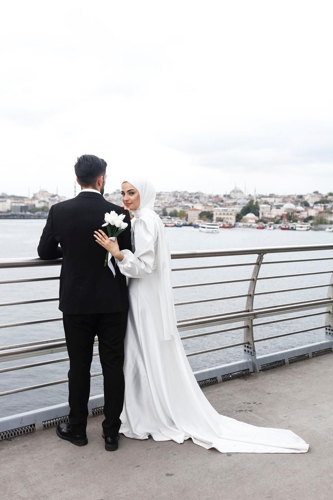 MELEK ABİYE BEYAZ 