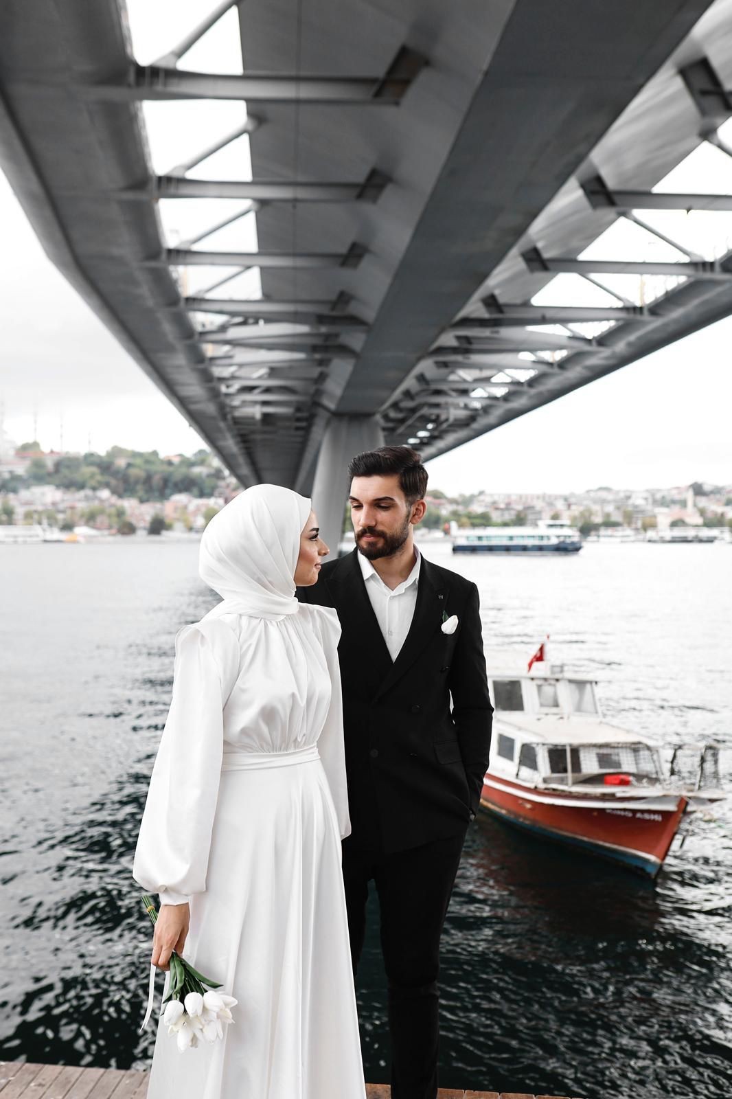 MELEK ABİYE BEYAZ 