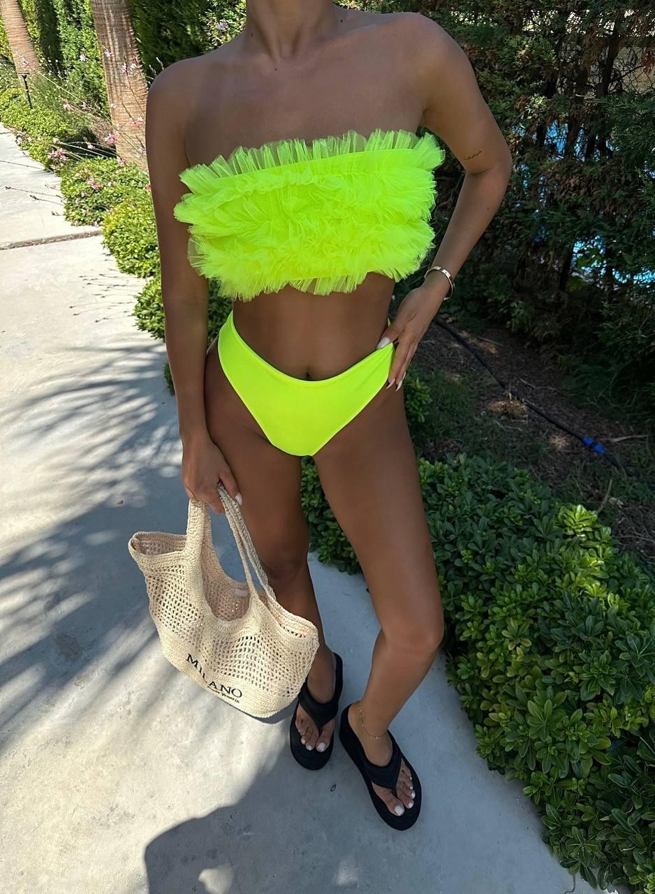Tütü bikini takım
