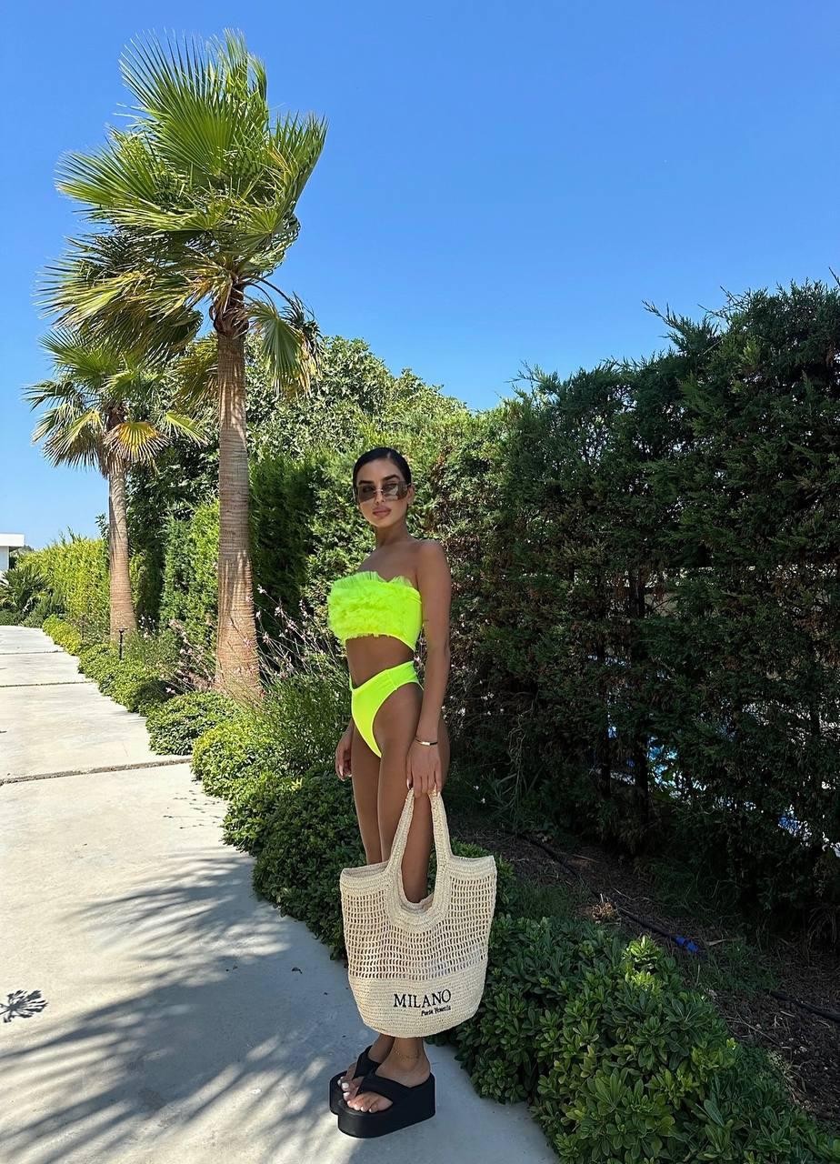 Tütü bikini takım