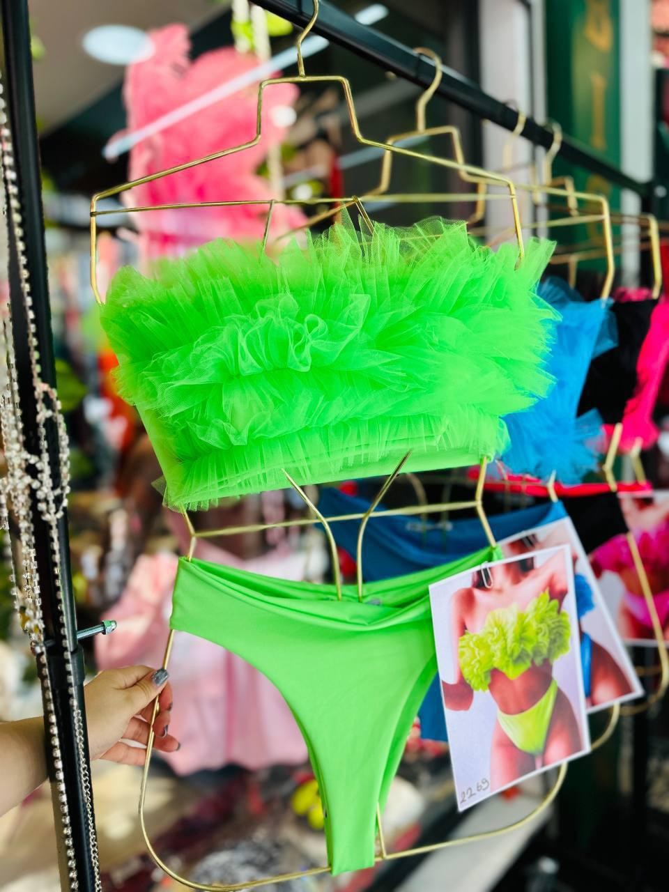 Tütü bikini takım