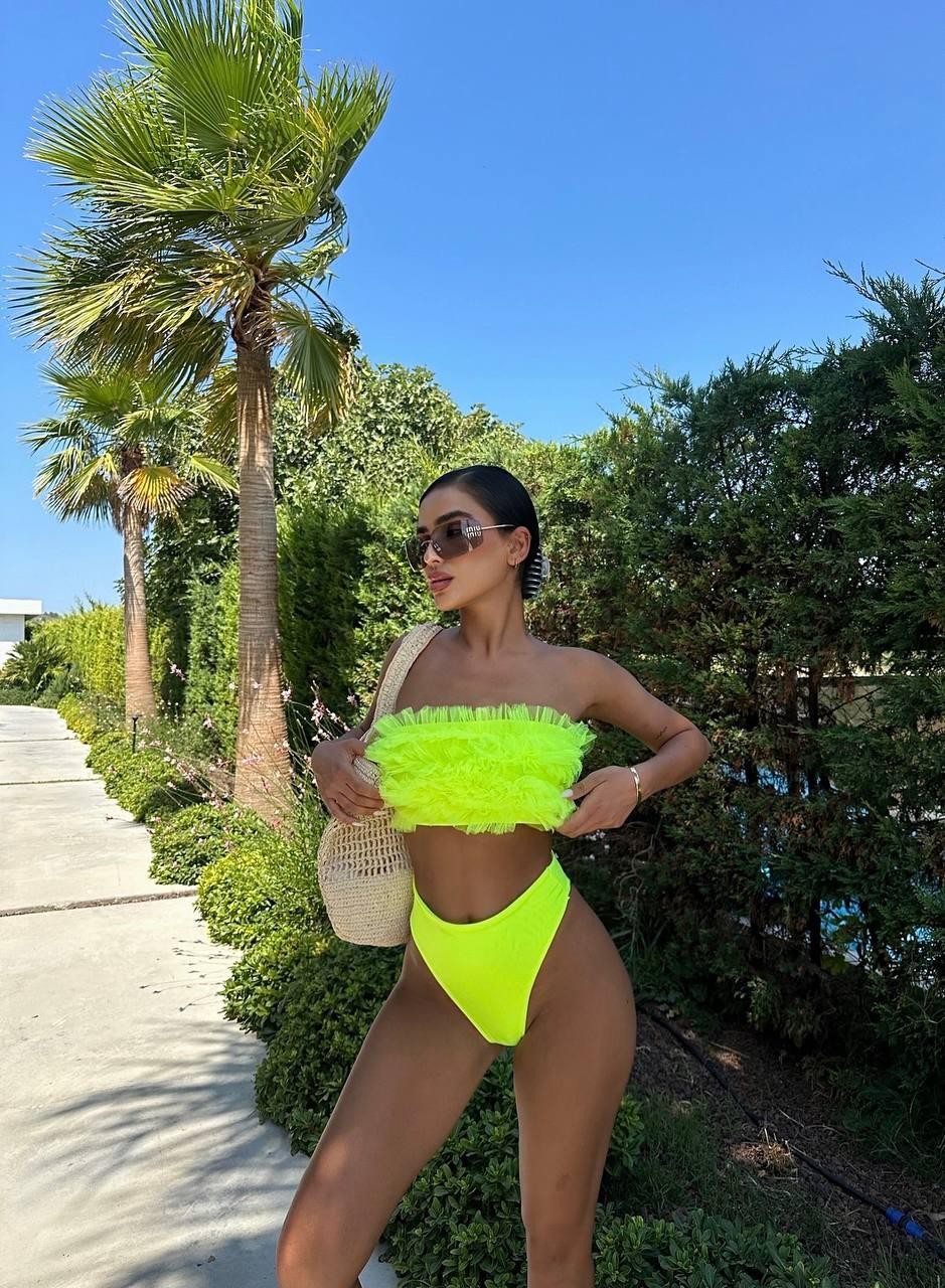 Tütü bikini takım