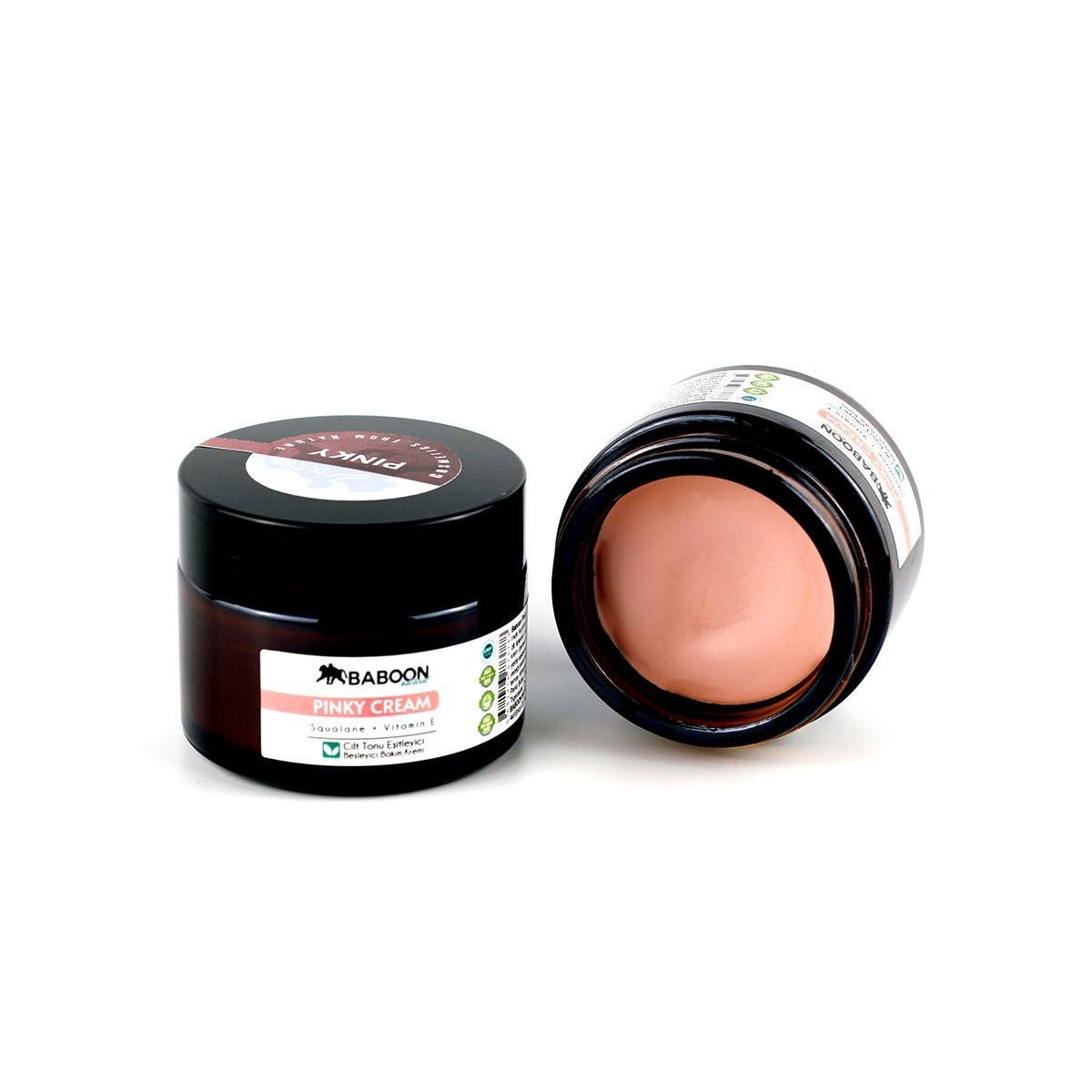 Pinky Cream Baboon - Calamine