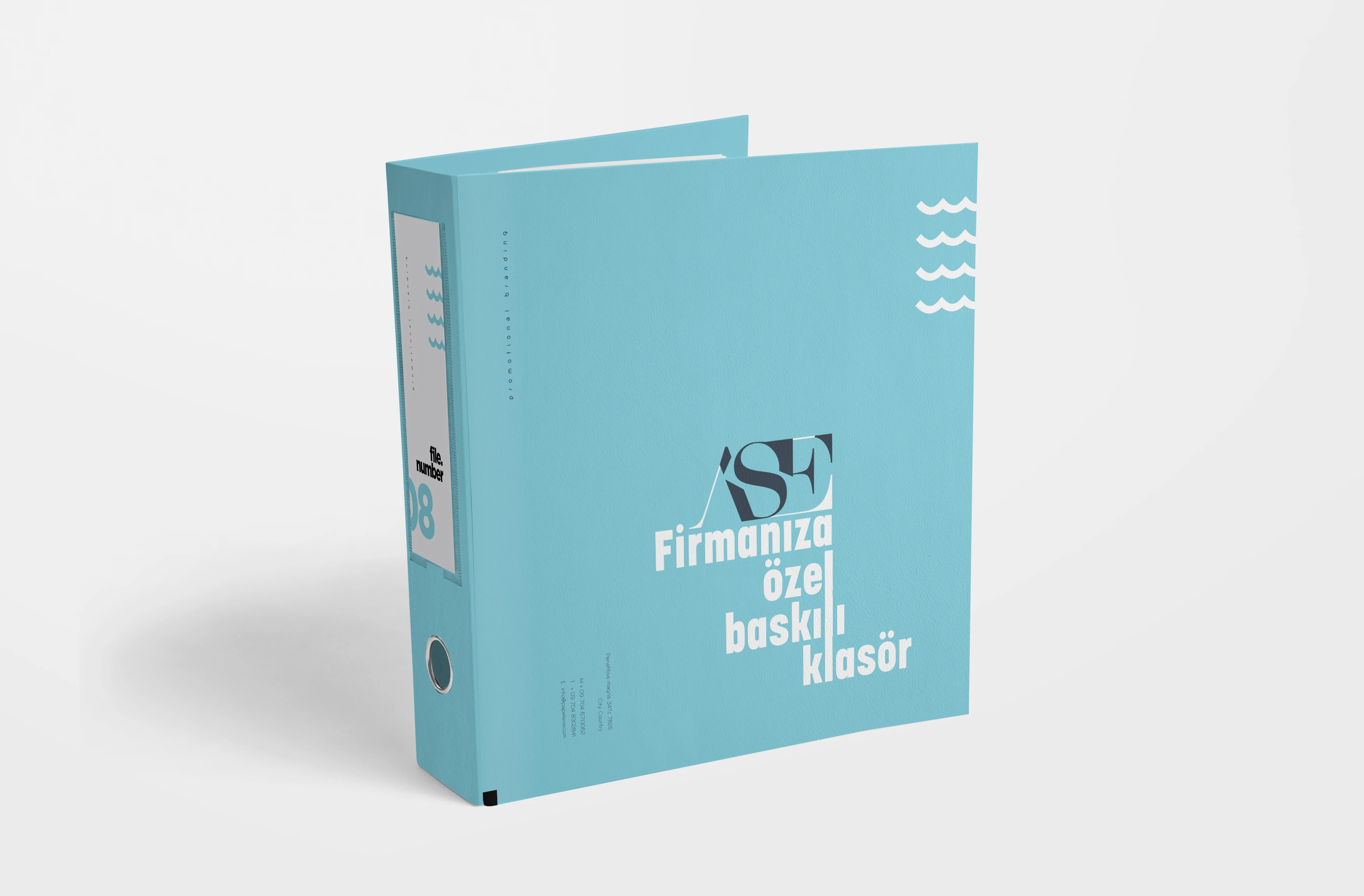 Firma Baskılı Klasör