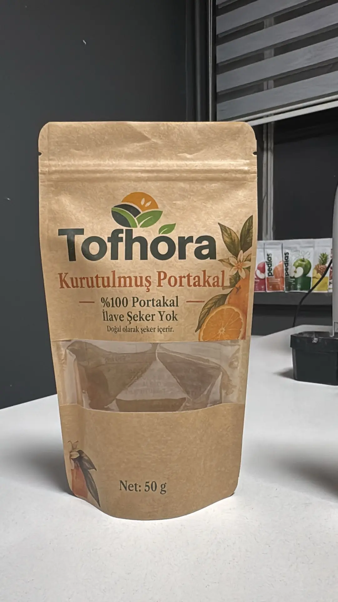 Tofhora – Kurutulmuş Portakal – Baskılı Doypack