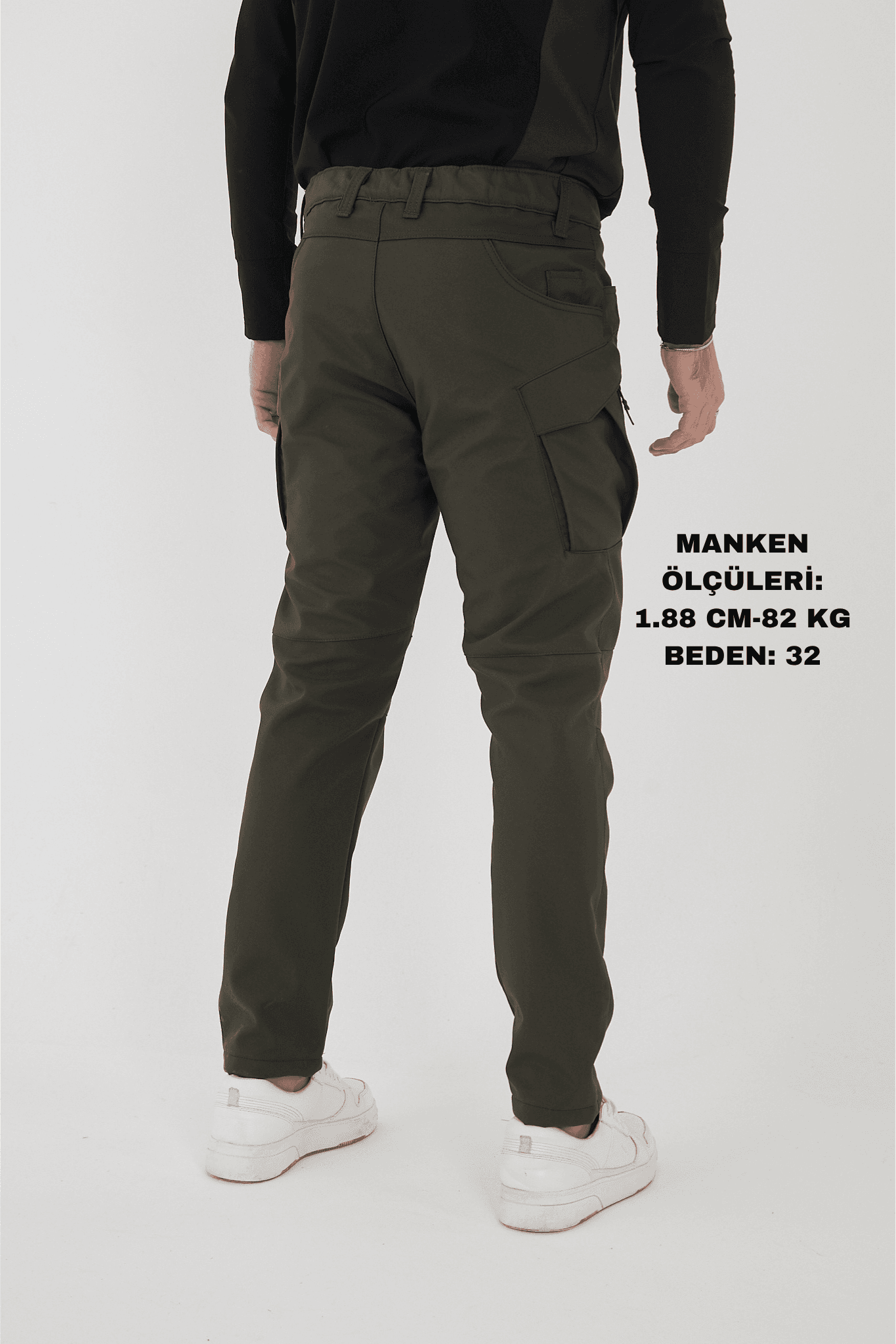 Camp594 Outdoor Tactical Softshell Su & Rüzgara Dayanıklı Kışlık Erkek Taktik Pantolon