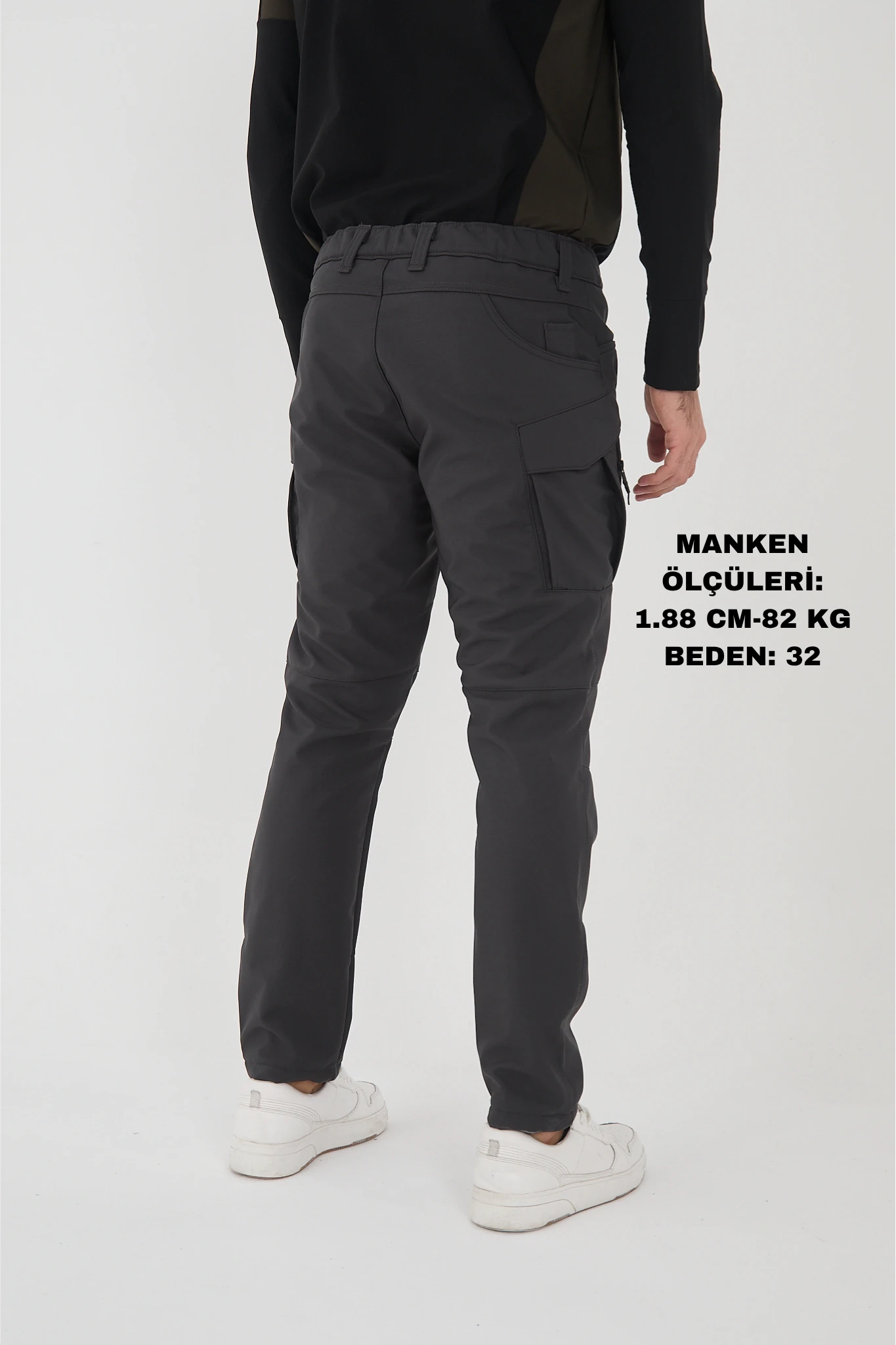 Camp594 Outdoor Tactical Softshell Su & Rüzgara Dayanıklı Kışlık Erkek Taktik Pantolon