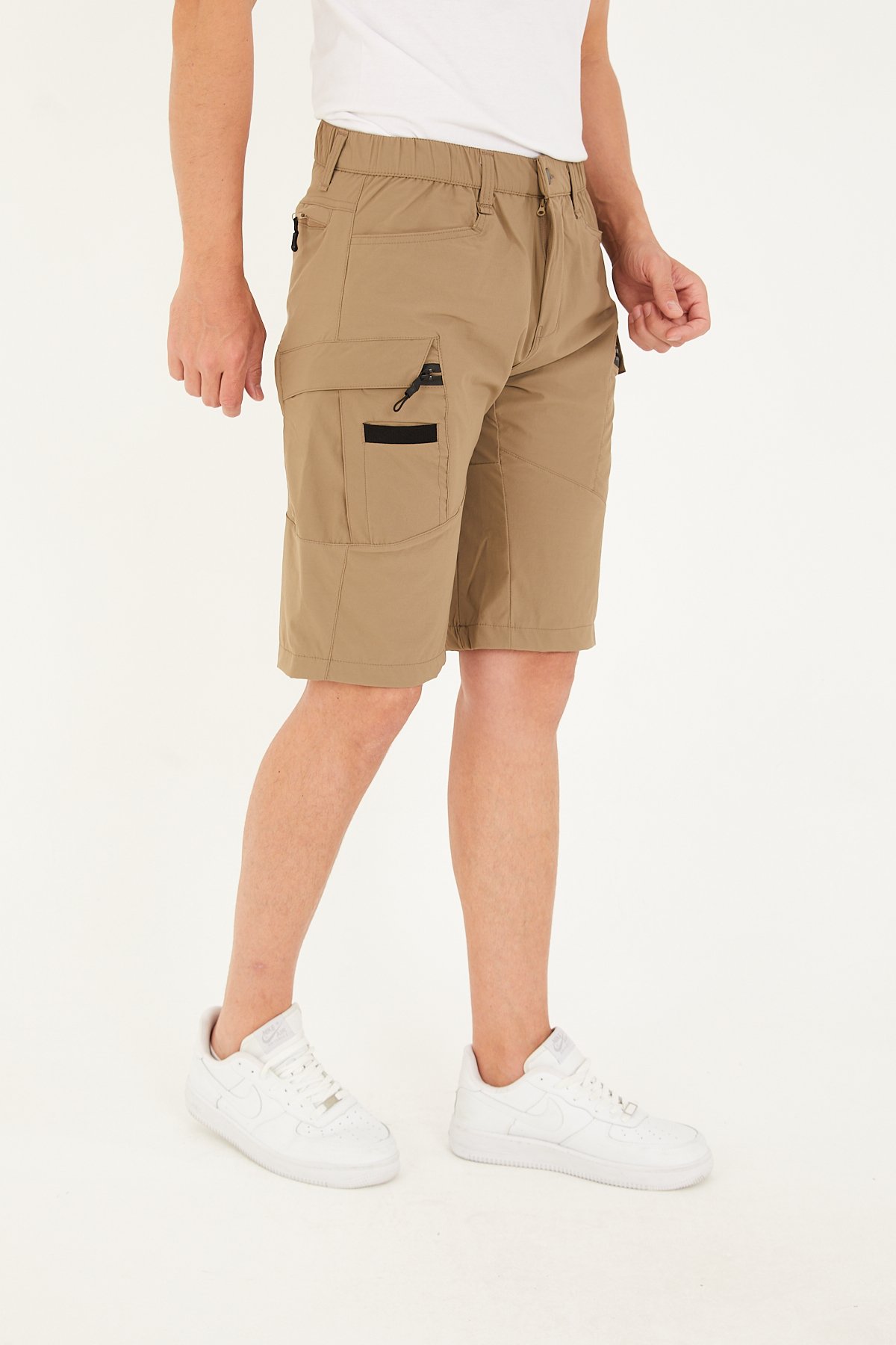 Camp725 Outdoor Tactical Su iticili Yazlık Erkek Taktik Şort - BEJ