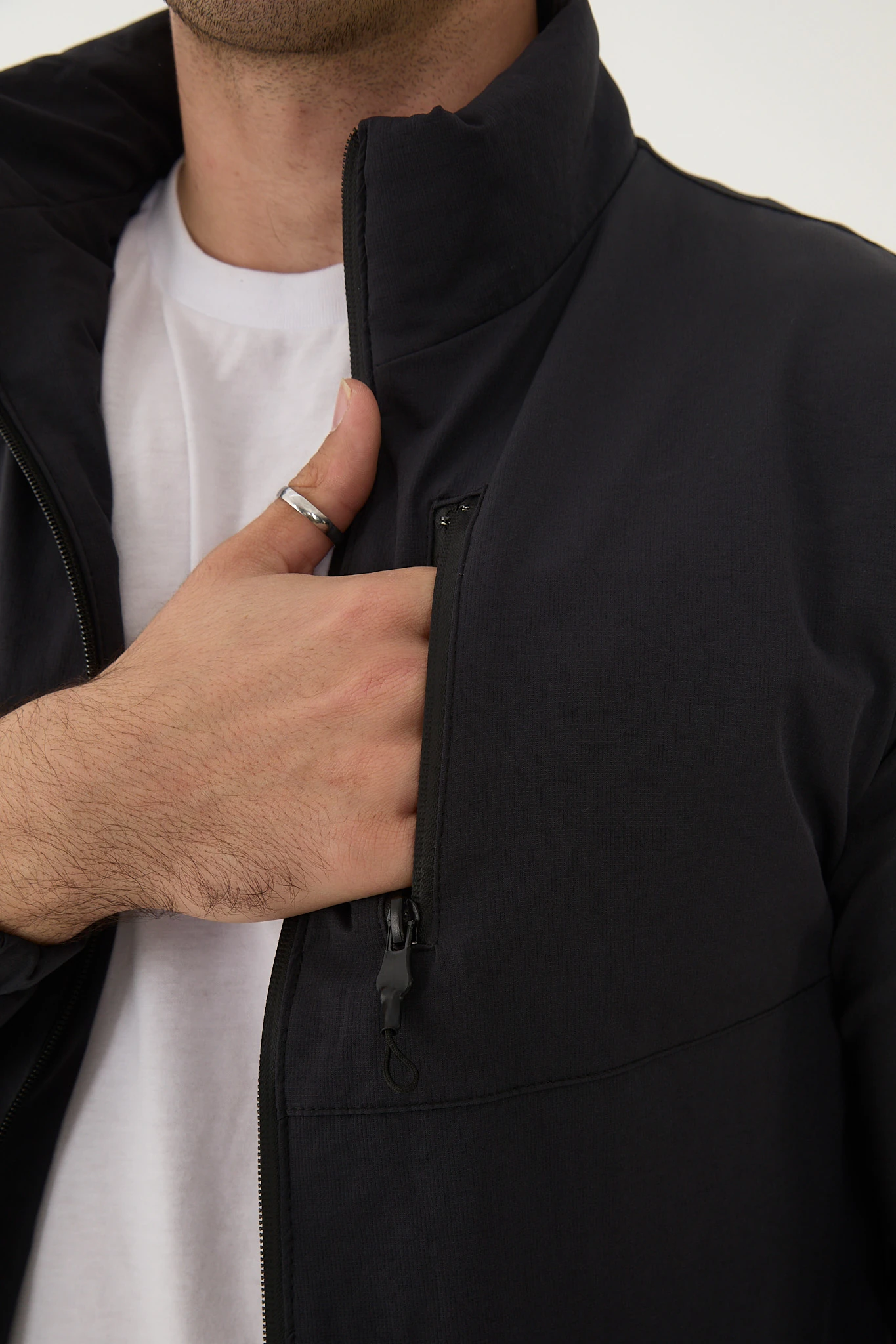 Camp490 Outdoor Tactical Çok Cepli Su iticili Erkek Mevsimlik Taktik Likralı Mont