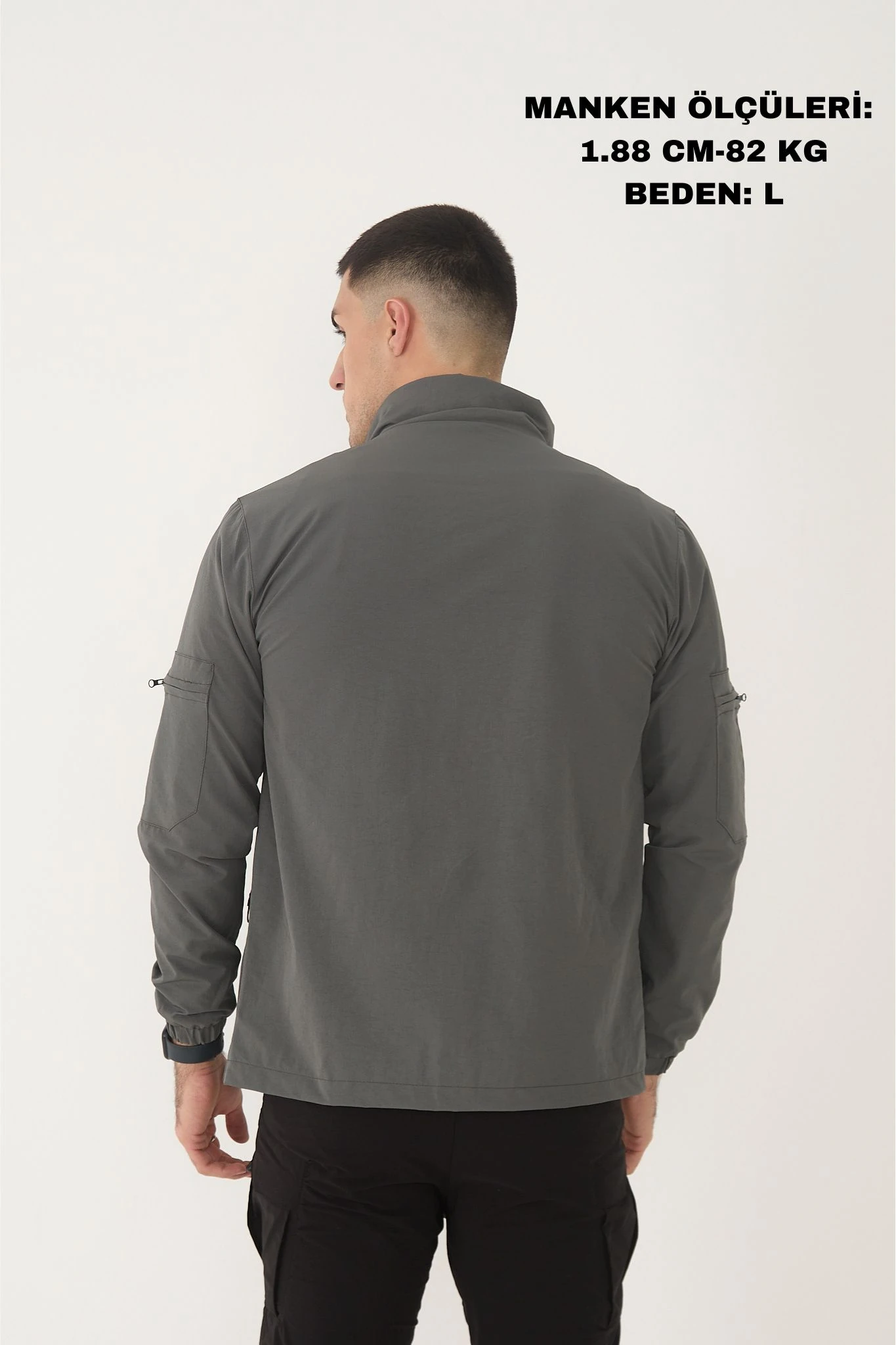 Camp490 Outdoor Tactical Çok Cepli Su iticili Erkek Mevsimlik Taktik Likralı Mont