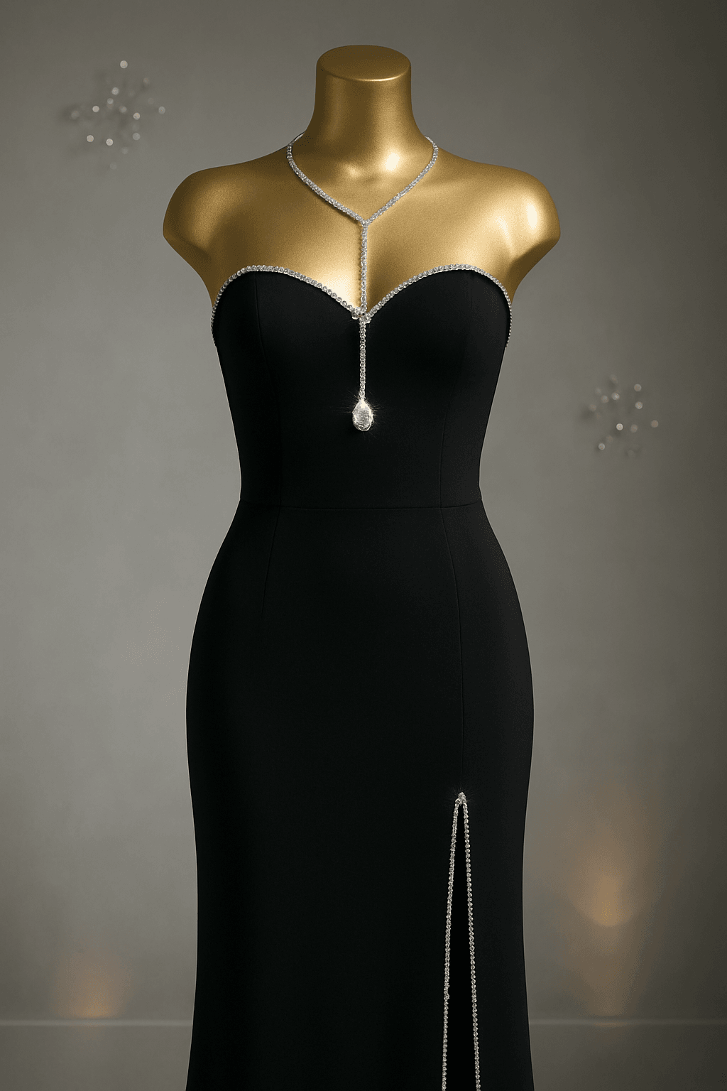 Serena Black Gece Elbisesi