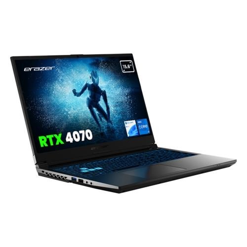 ERAZER Deputy P60 MD62624 i7-13620H 16GB 1TB RTX4070 15.6 W11H  3 Yıl Garanti, FHD 144Hz, 2x8GB DDR4 3200MHz
