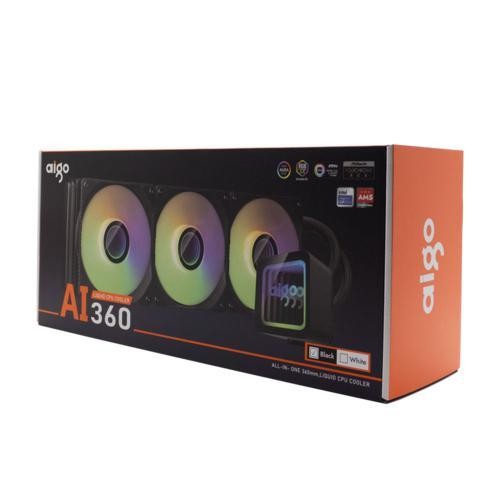 AIGO AI360 ARGB 360mm Siyah Sıvı Soğutma 1700AM5