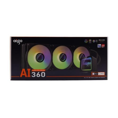 AIGO AI360 ARGB 360mm Siyah Sıvı Soğutma 1700AM5