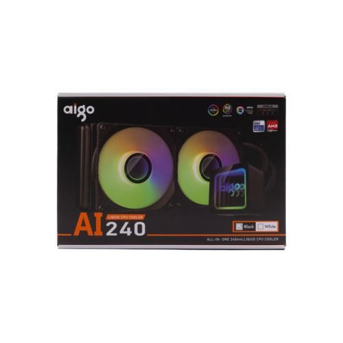 AIGO AI240 ARGB 240mm Siyah Sıvı Soğutma 1700/AM5