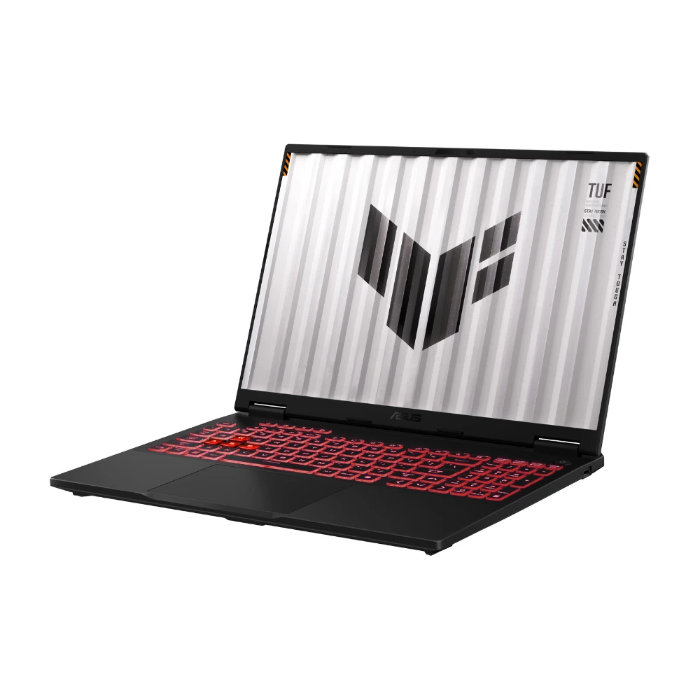 Asus TUF Gaming A16 Ryzen 9-8940HX 48-GBDDR5 1 TBSSD RTX5070 (8GB-115W-GDDR7) 16" WQXGA 165Hz Windows 10 Home + HMF Sırt Çantası FA608PP-QT031HMF51