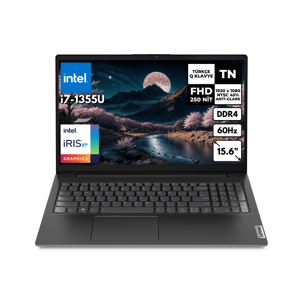 Lenovo V15 G4 i7-1355U 24GB 1 TBSSD Iris Xe Graphics 15.6" FHD Windows 11 Pro Notebook 83A100GPTRHMF19